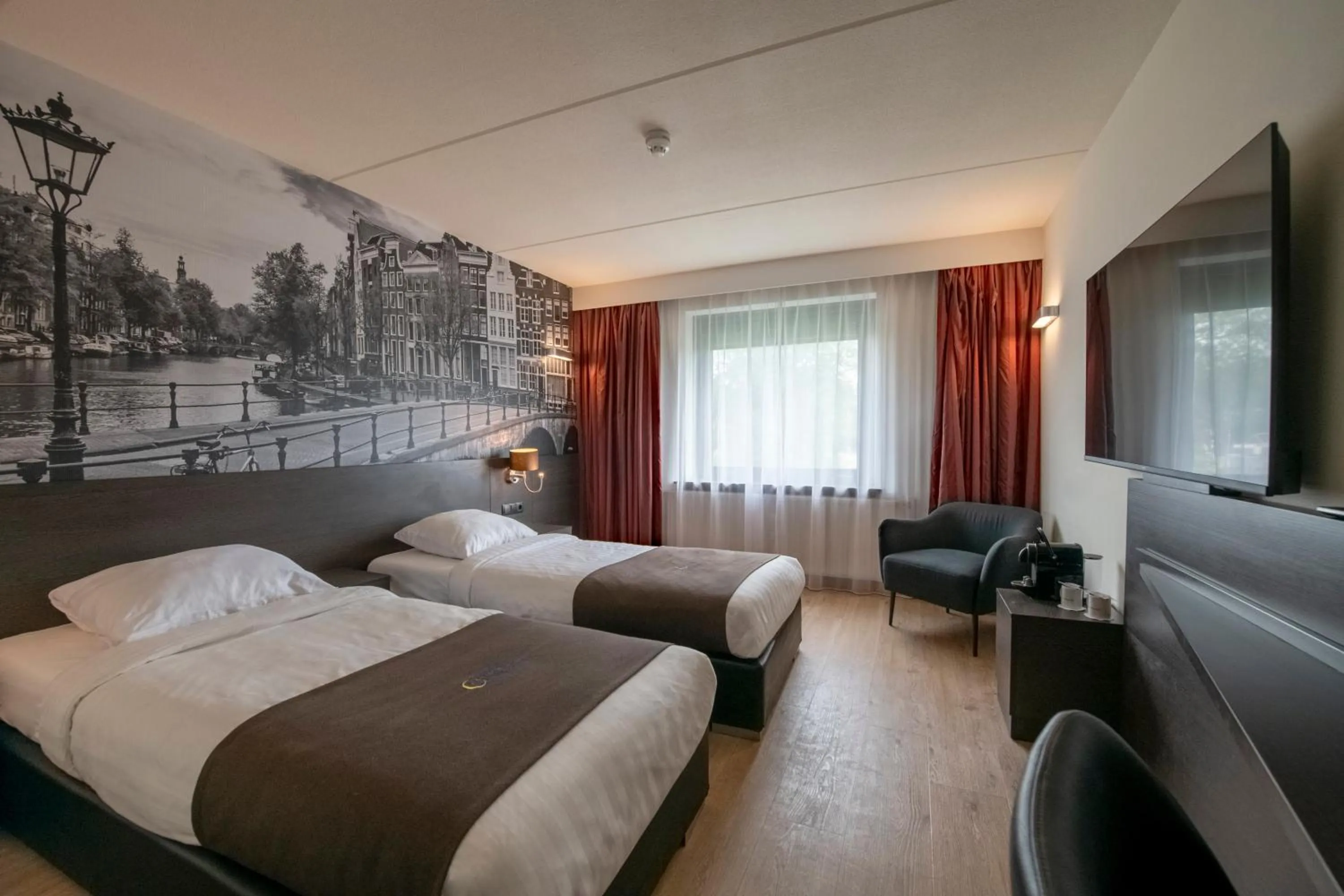 Bed in Bastion Hotel Dordrecht Papendrecht