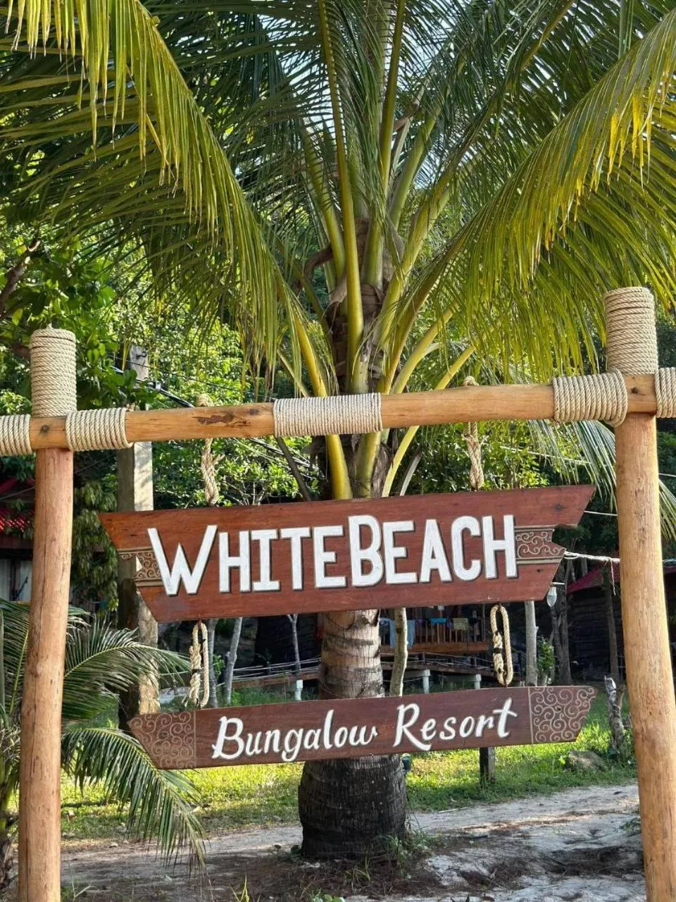 Beach in White Beach Bungalows