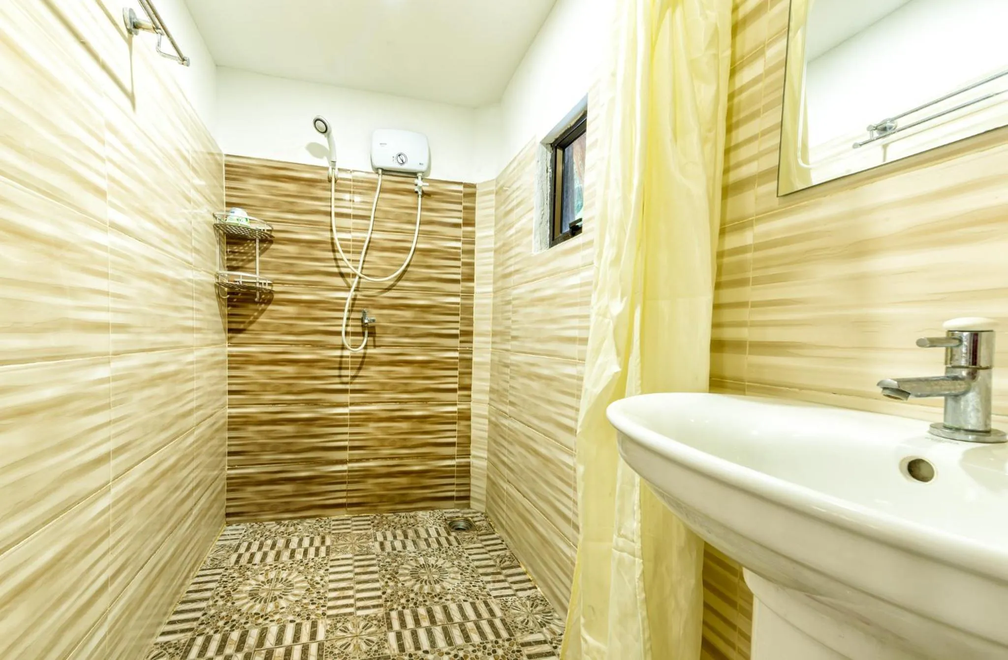Bathroom in White Beach Bungalows