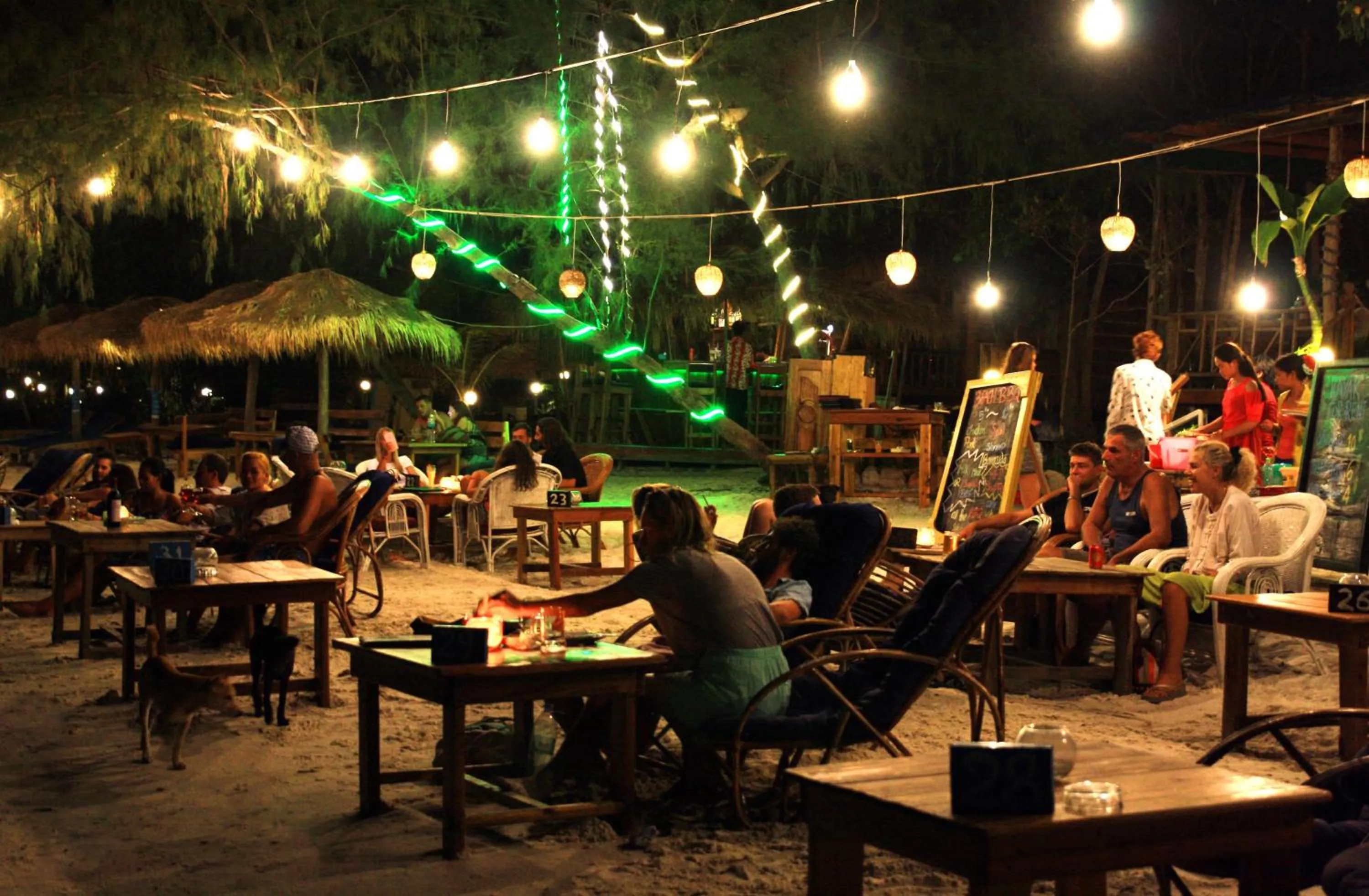 BBQ facilities in White Beach Bungalows