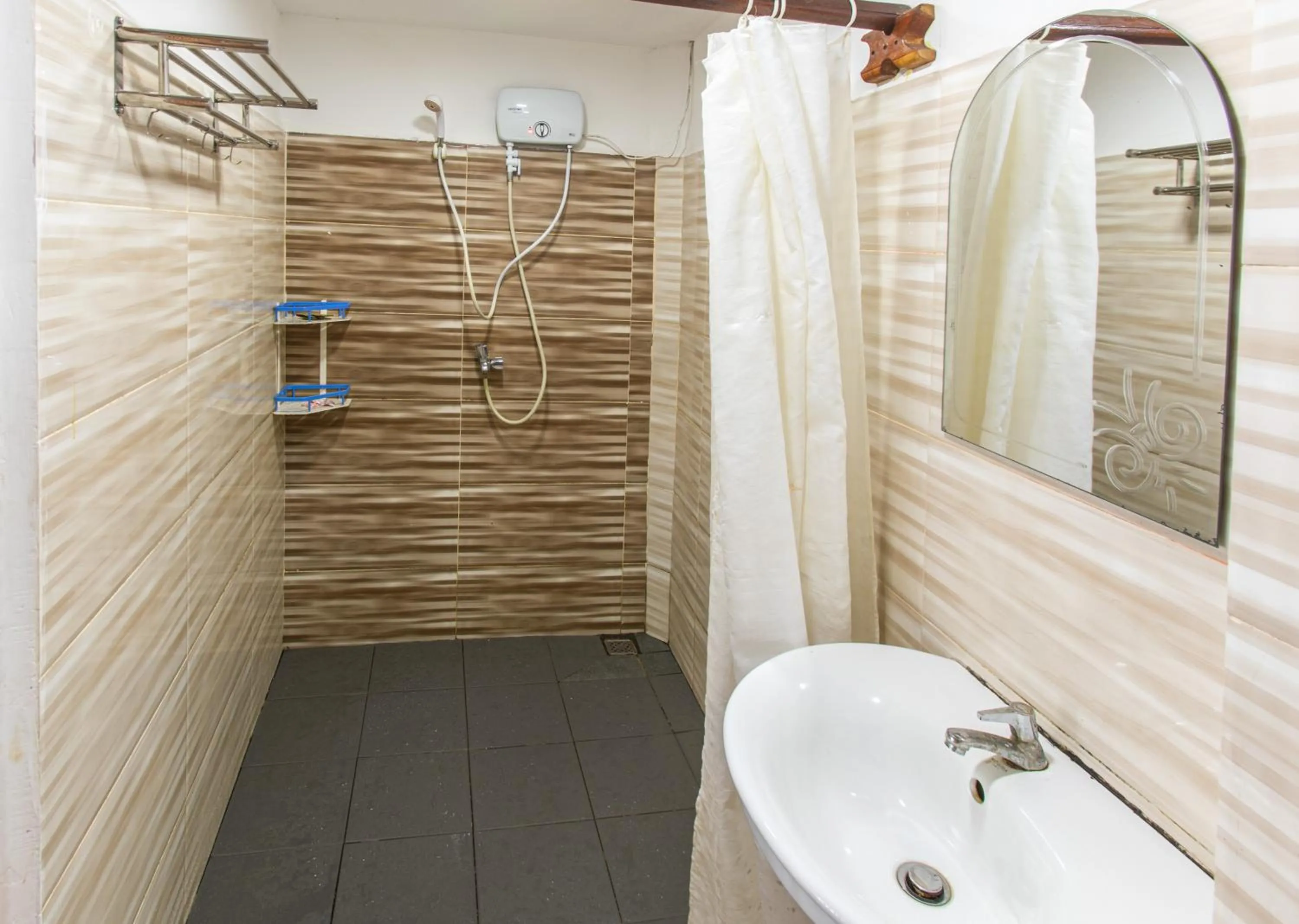 Bathroom in White Beach Bungalows