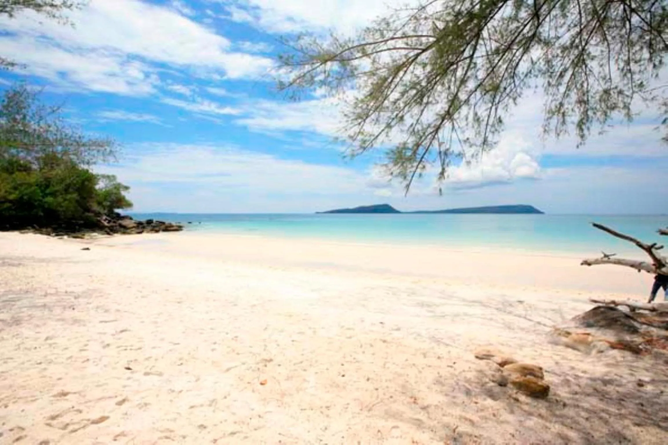 Beach in White Beach Bungalows