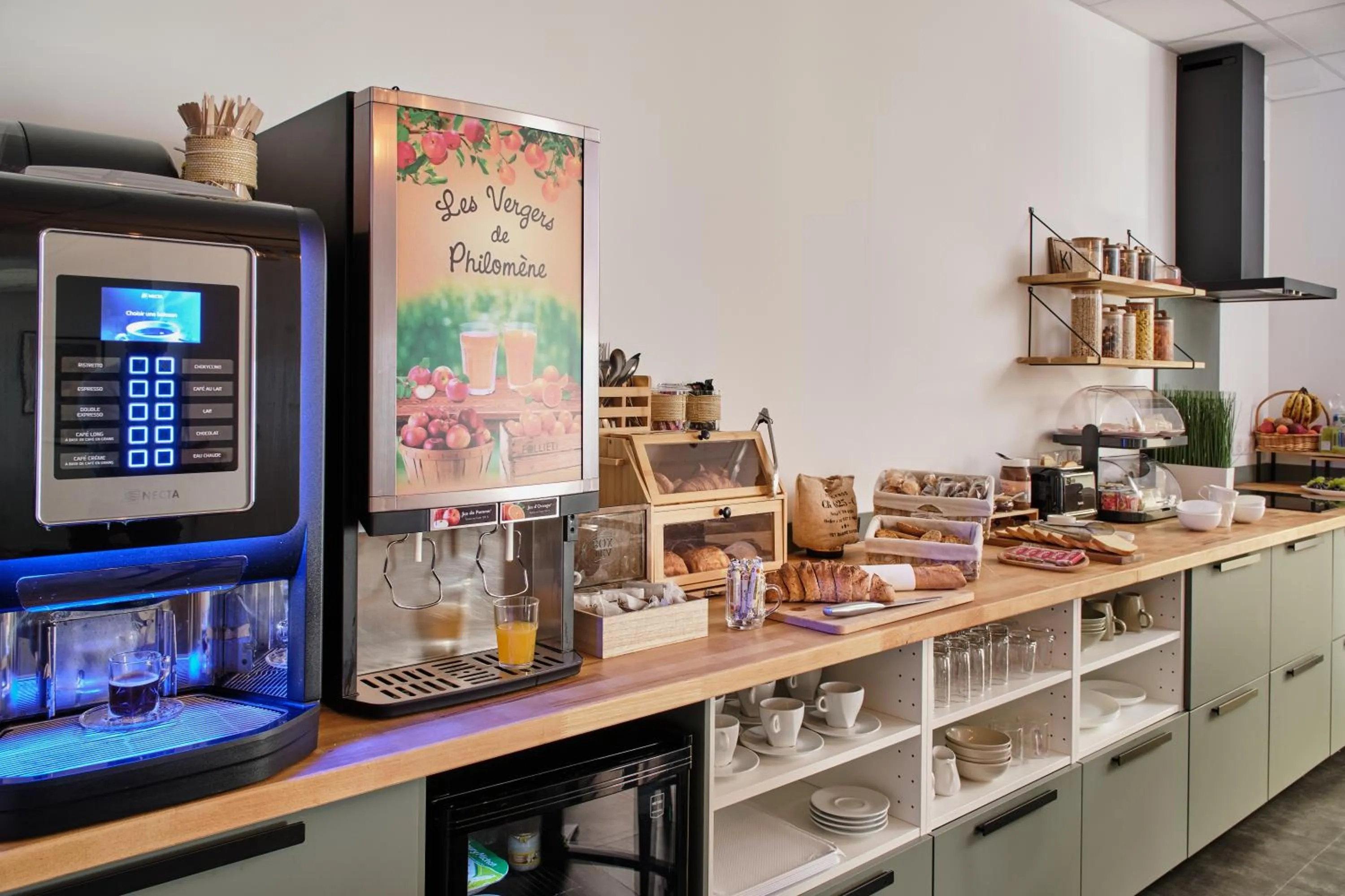 Breakfast in The Originals City, Hôtel Quai33, Saint-Etienne - Gare Chateaucreux