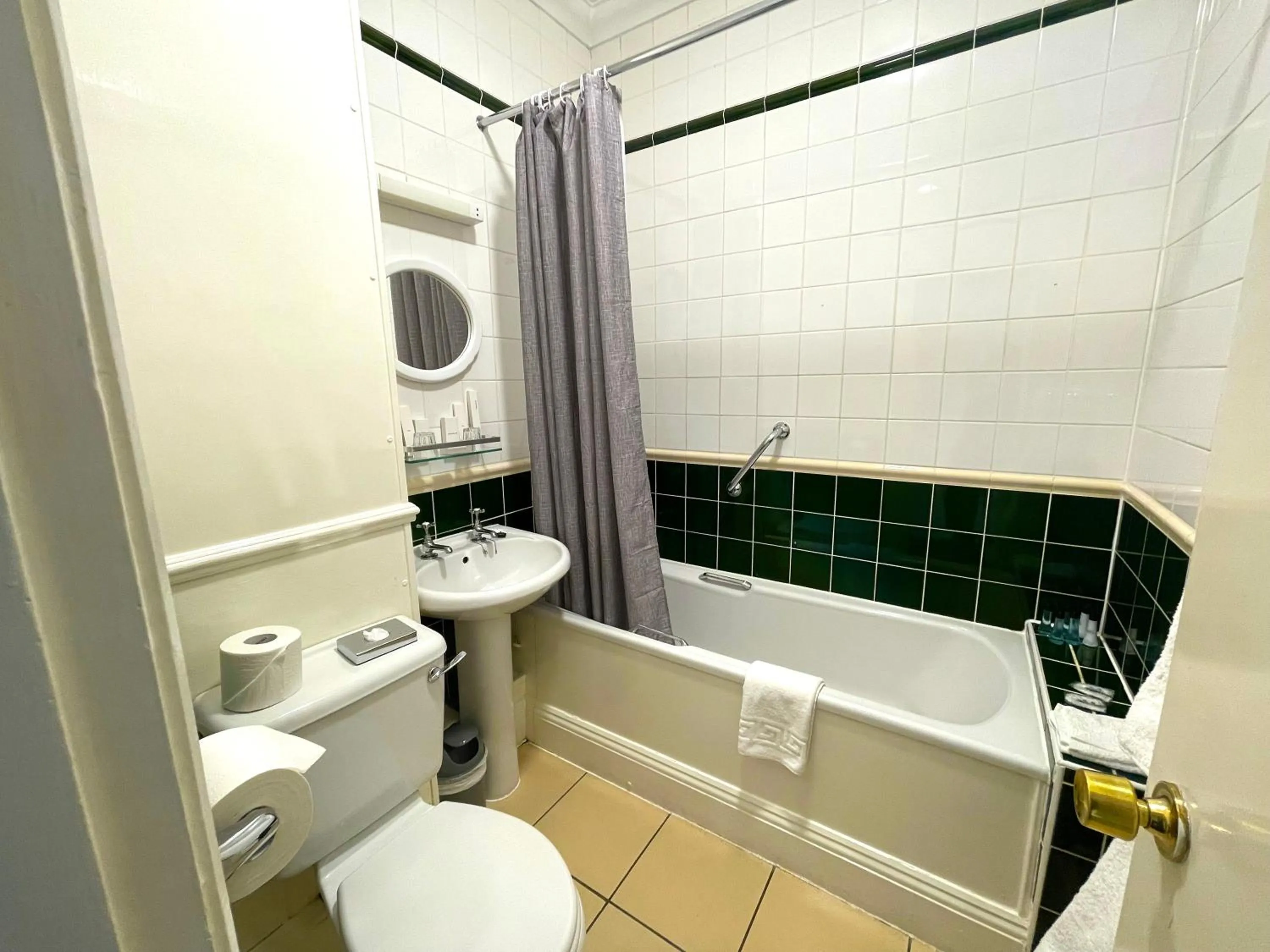 Bathroom in The Continental Hotel, Derby