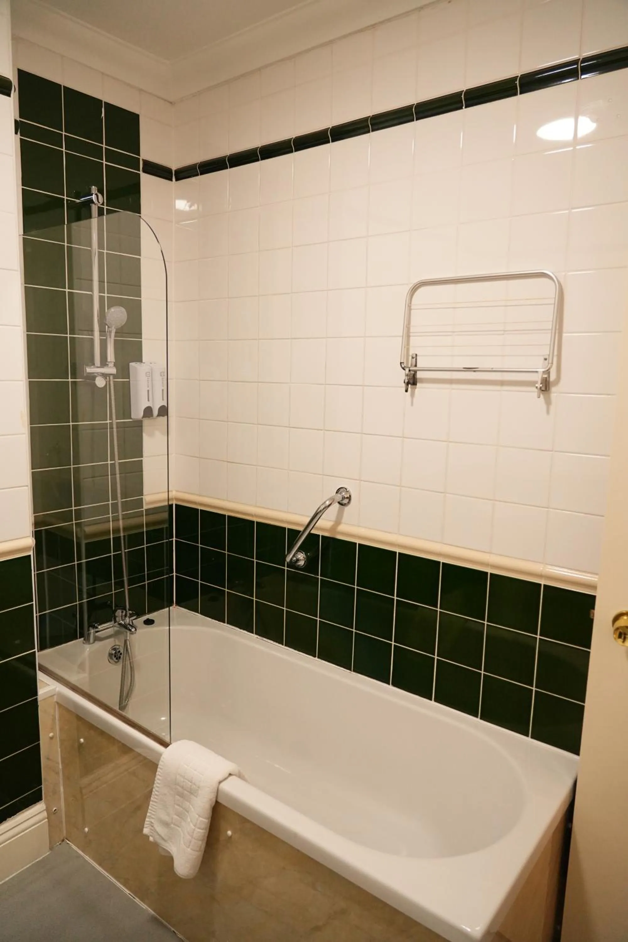 Shower in The Continental Hotel, Derby