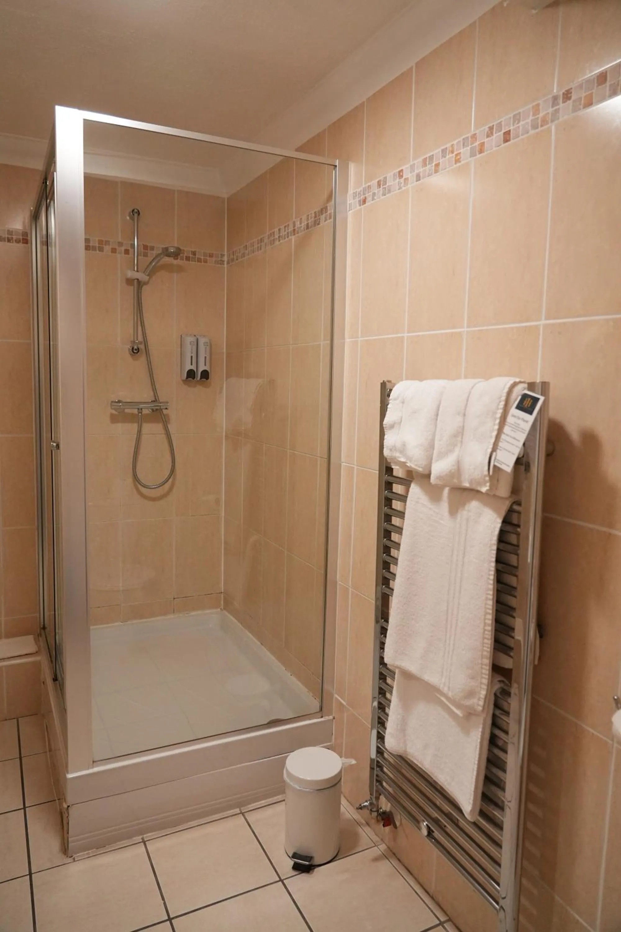 Shower in The Continental Hotel, Derby