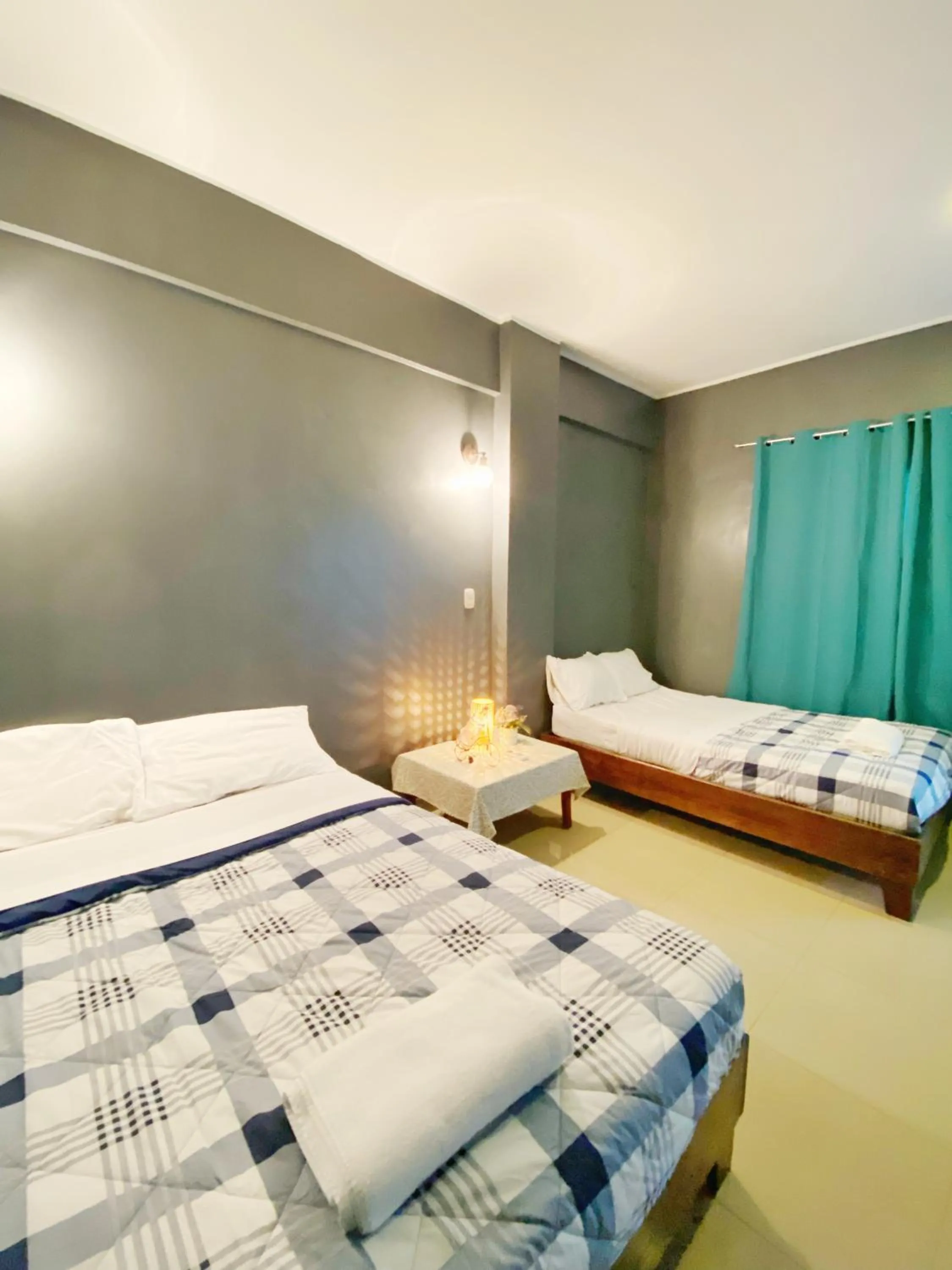 Bed in Green Oasis Hotel