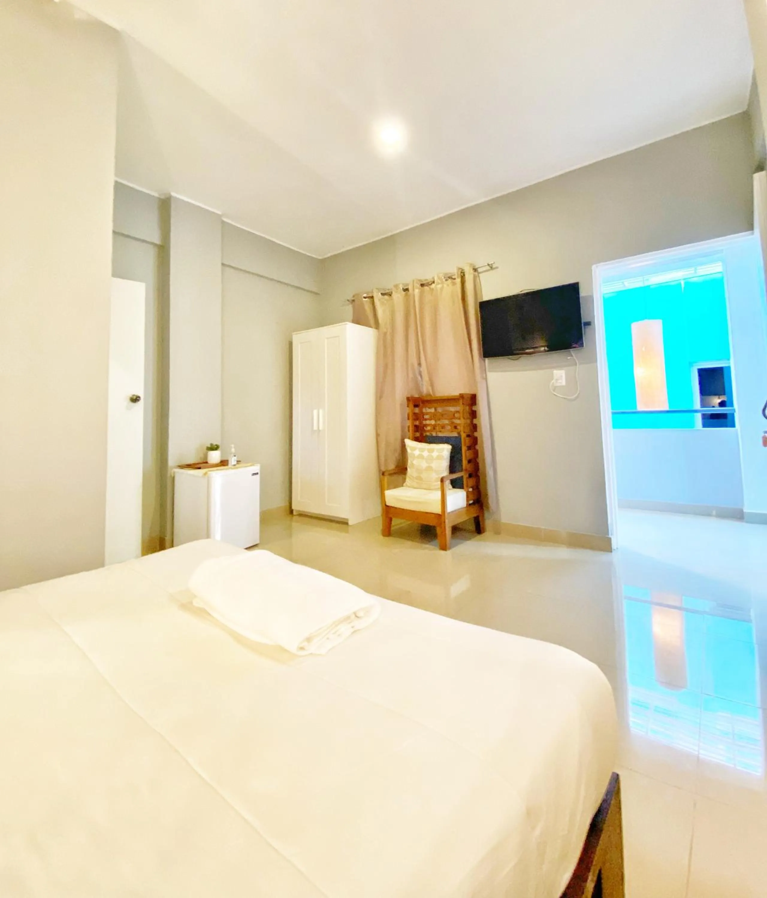 Bed in Green Oasis Hotel