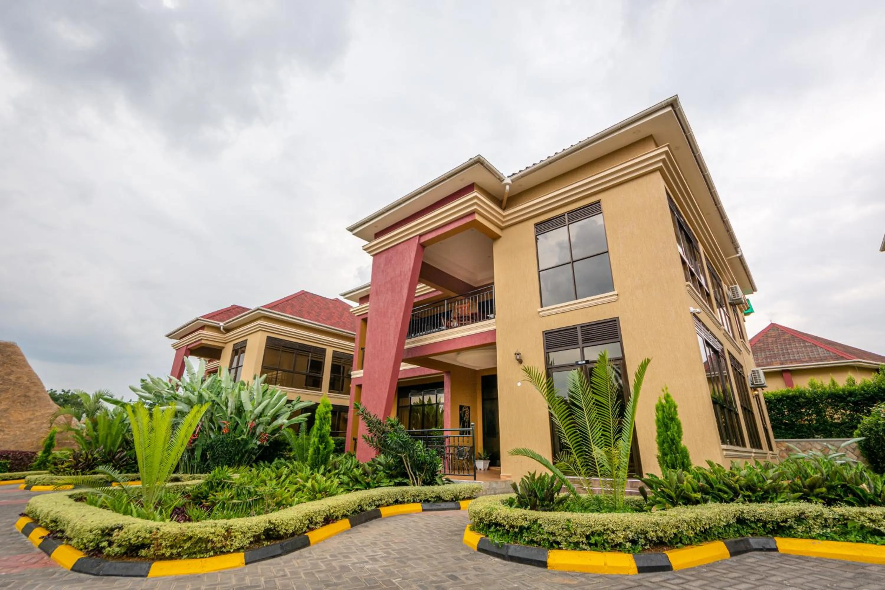 Property building in Las Vegas Garden Hotel Mbarara