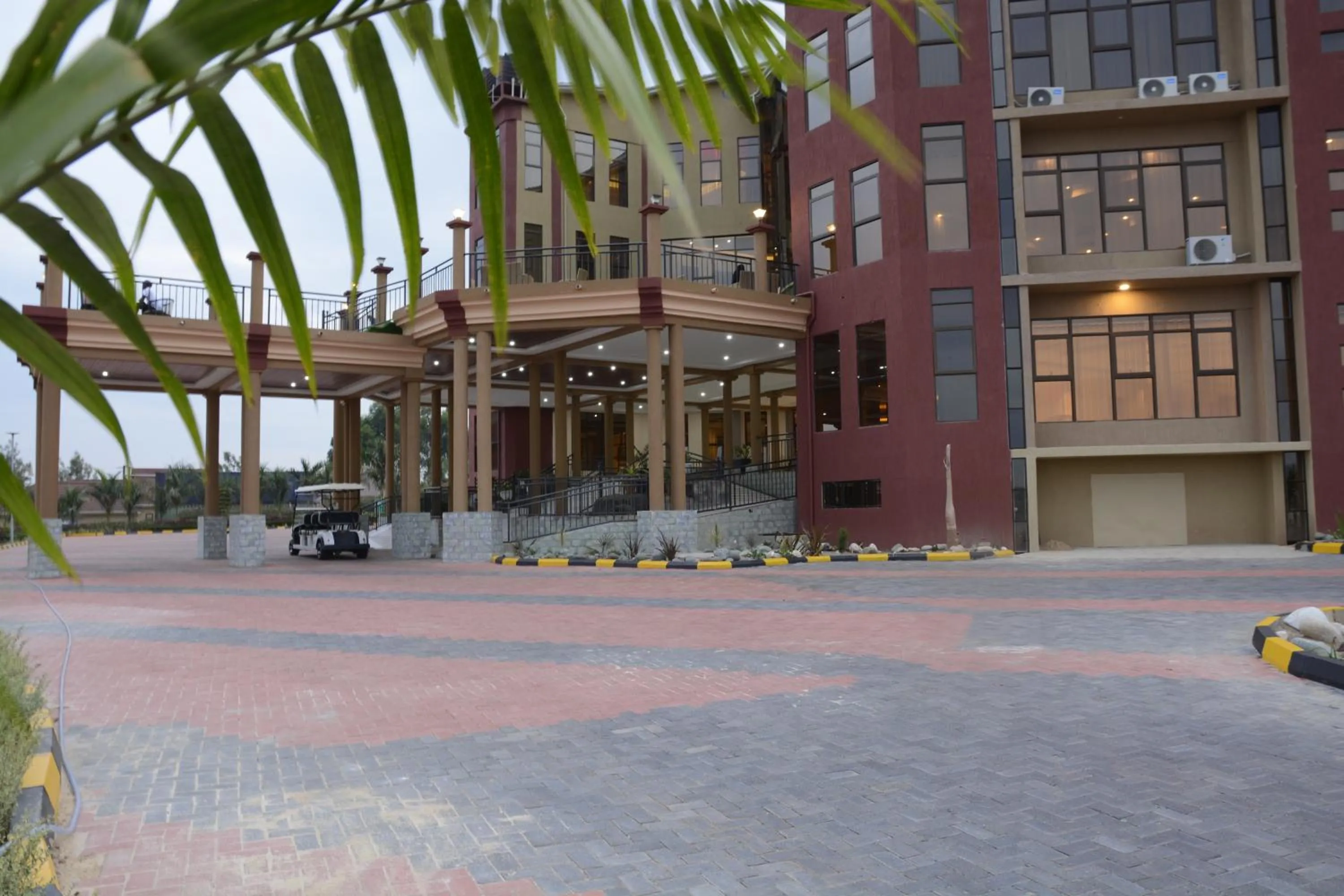 Property building in Las Vegas Garden Hotel Mbarara