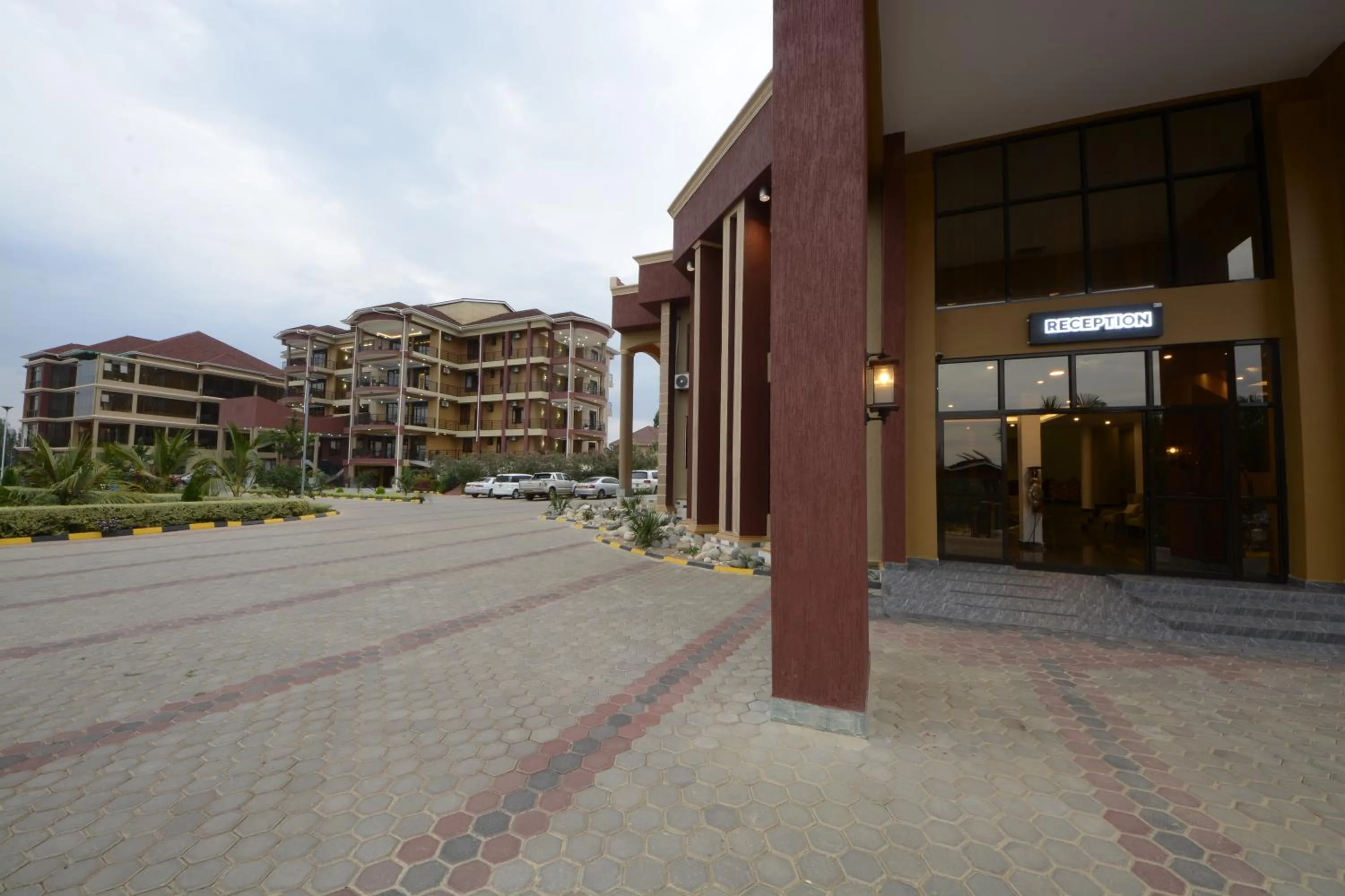 Property building in Las Vegas Garden Hotel Mbarara