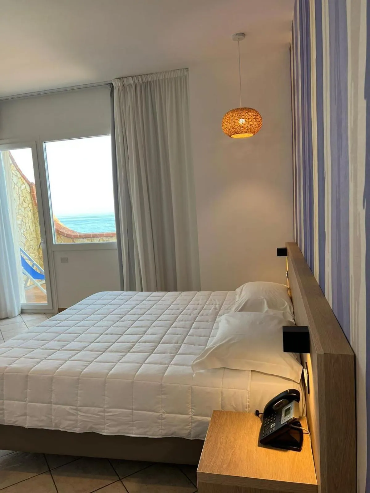 Bed in Hotel La Martinica