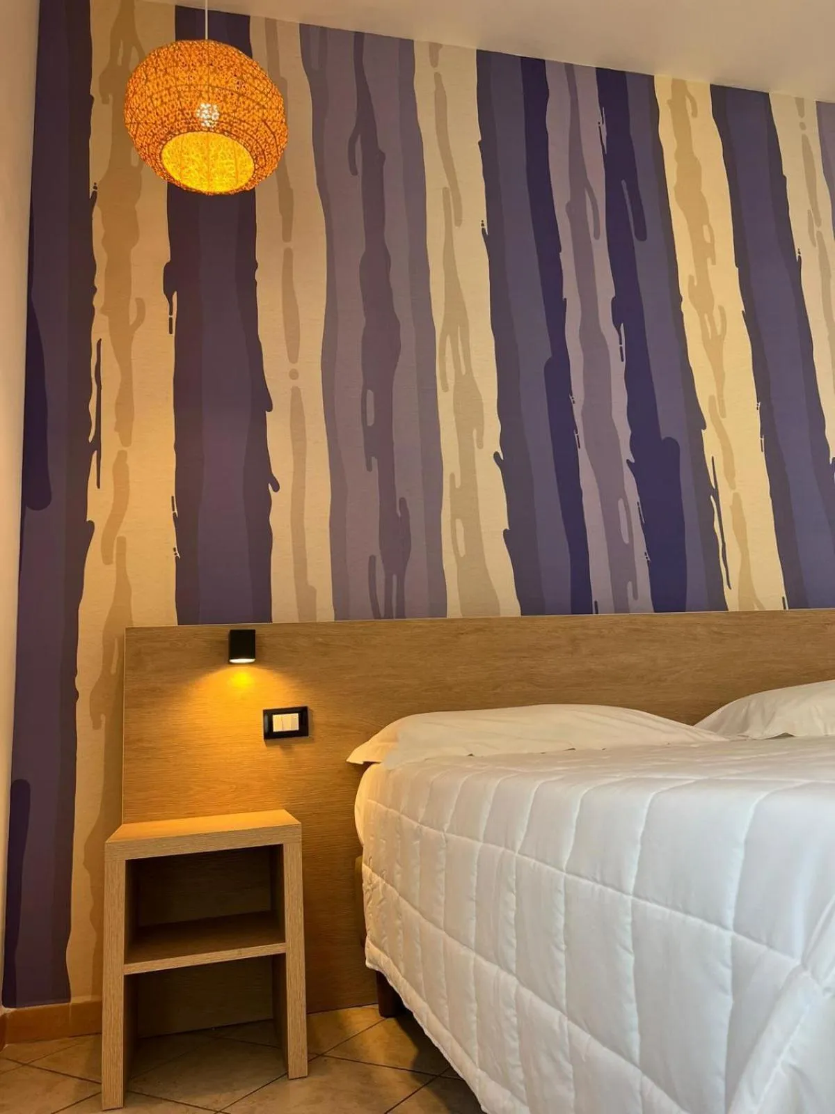 Bed in Hotel La Martinica