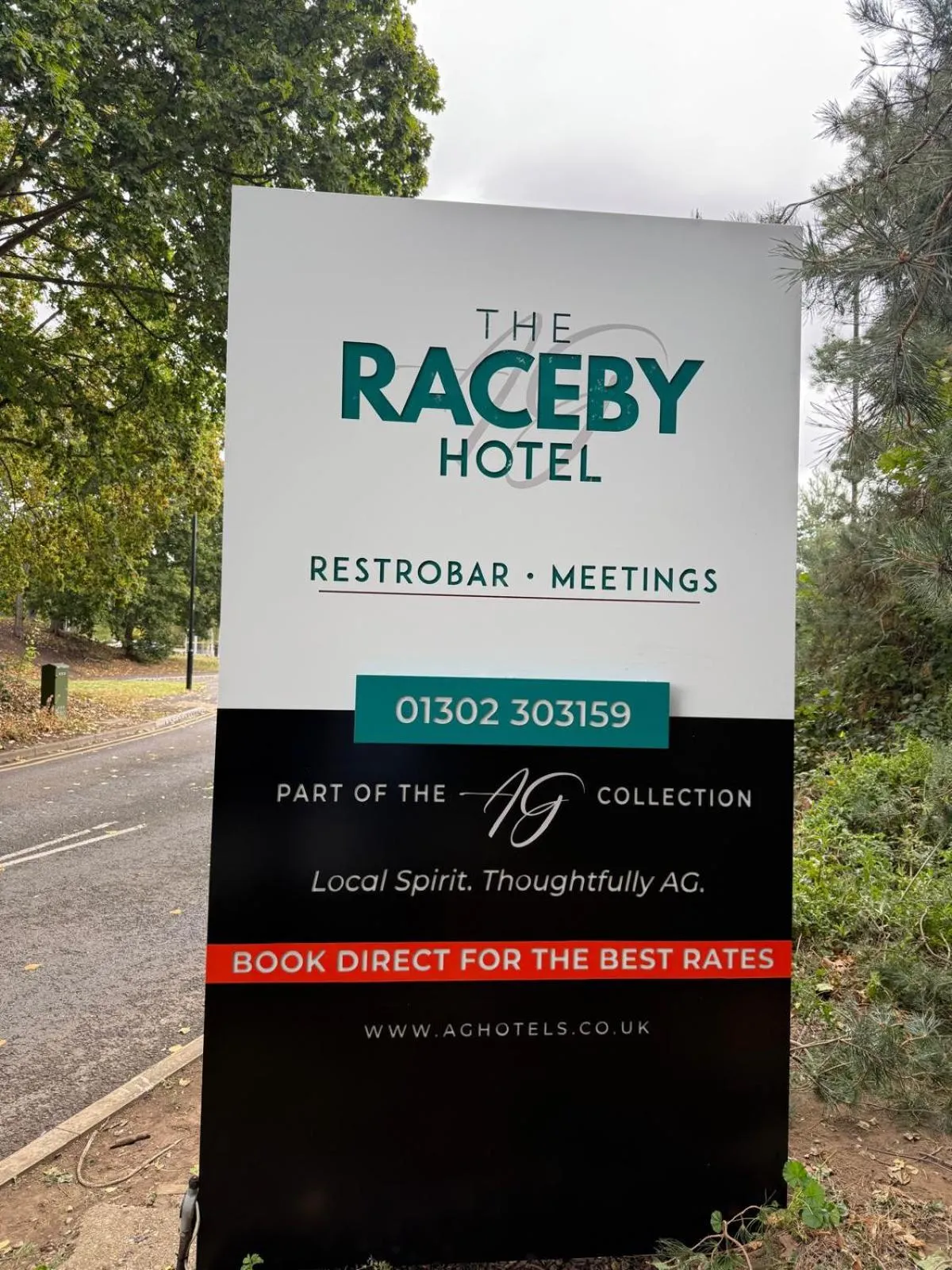 Property building in The Raceby Hotel, Doncaster South Yorkshire, Part of the AG Collection