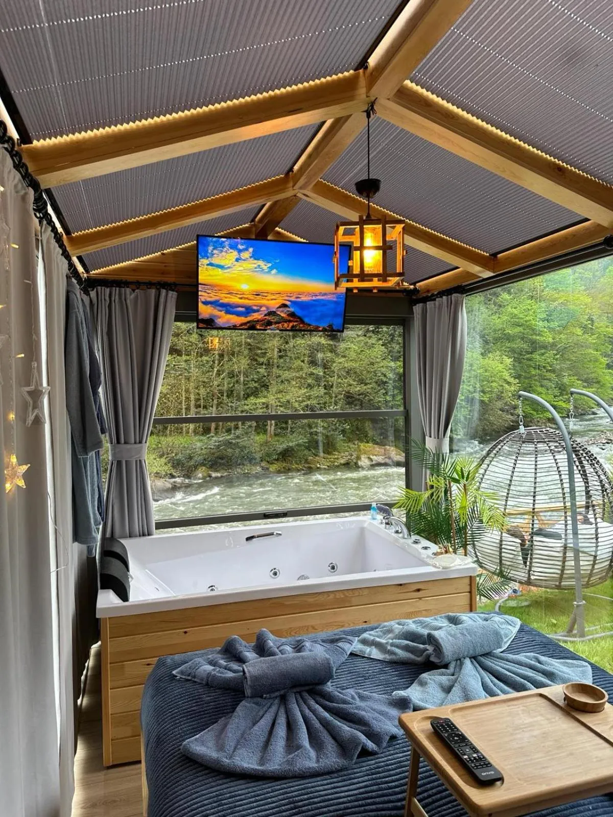 Bed in Ria süit otel bungalov