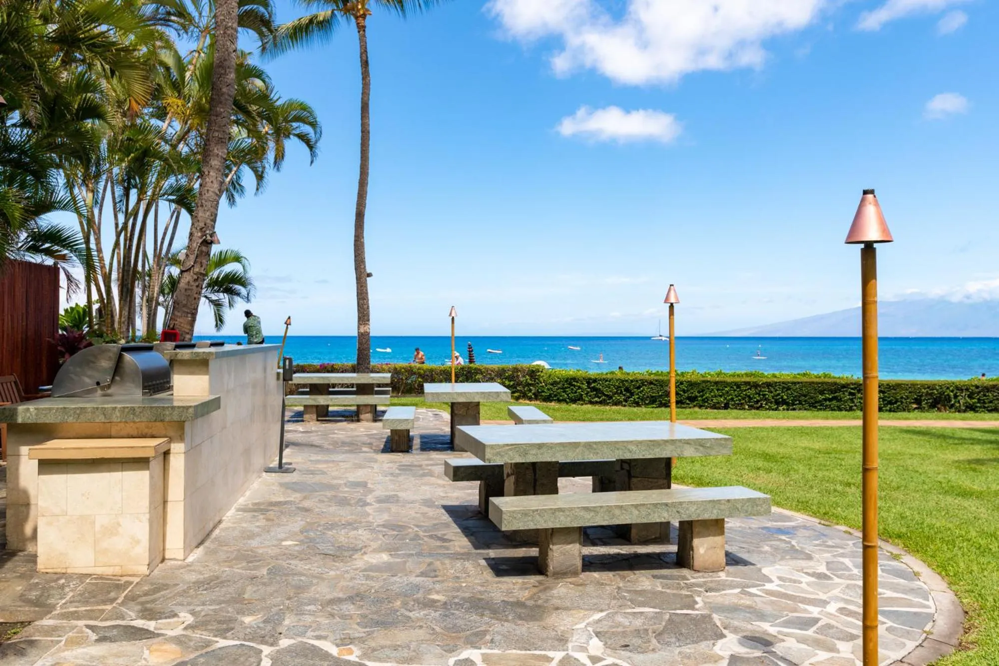Patio in The Whaler Resort