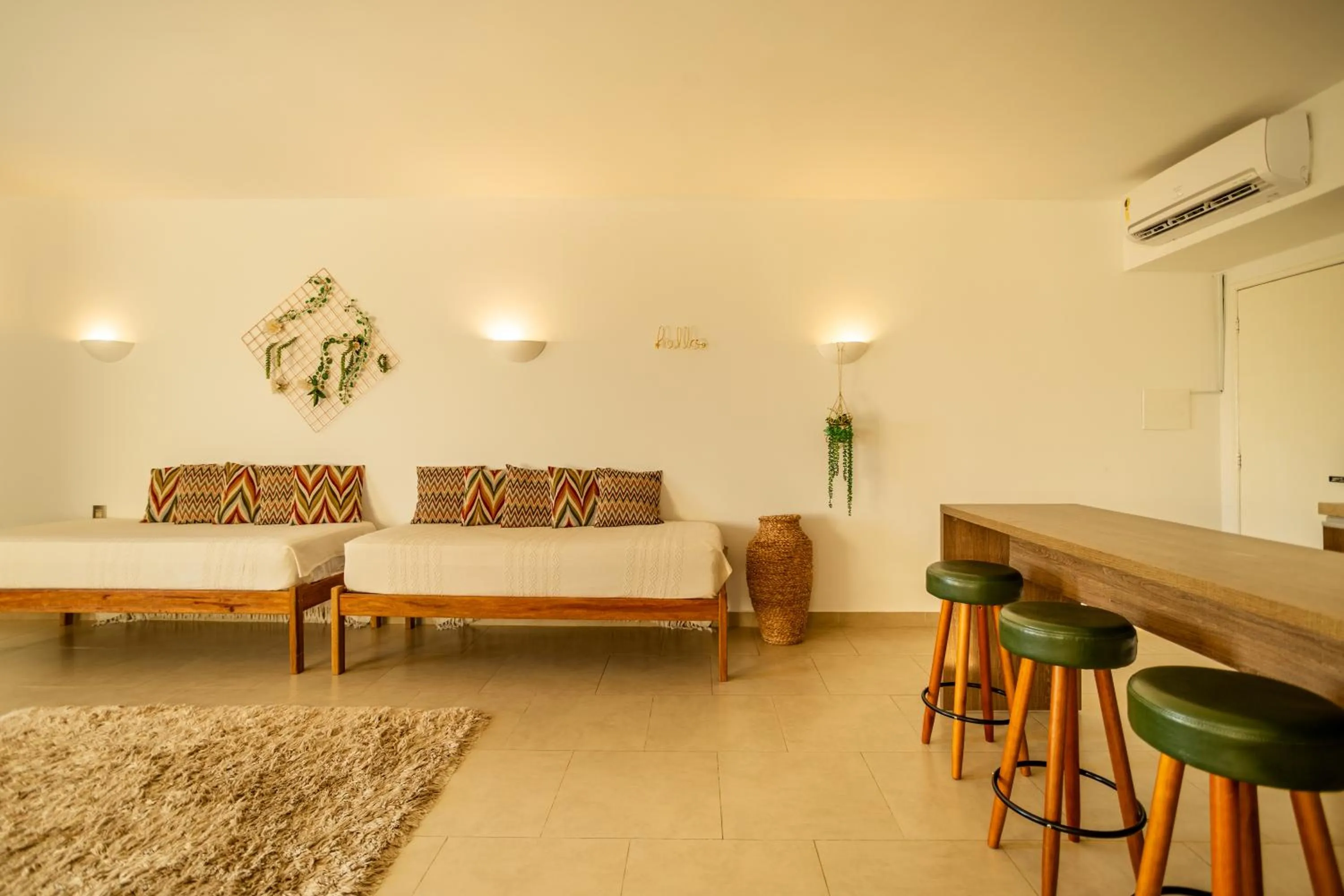 Seating area, Bed in Enjoy Jeri Praia