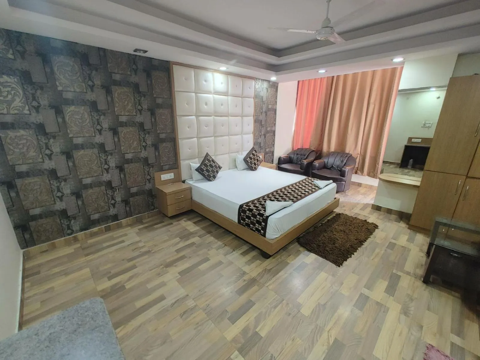 Bed in HOTEL RAHI.