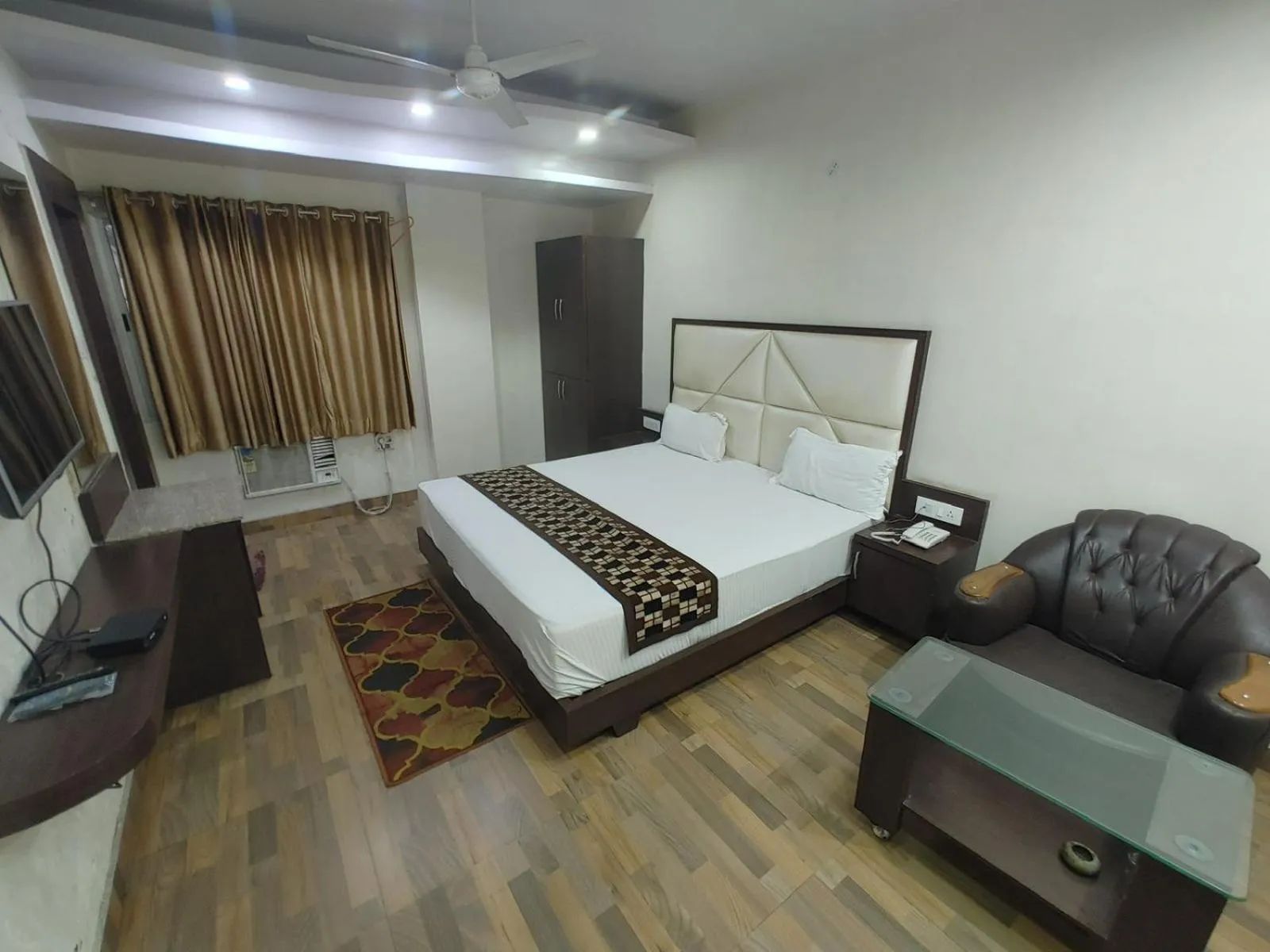 Bed in HOTEL RAHI.