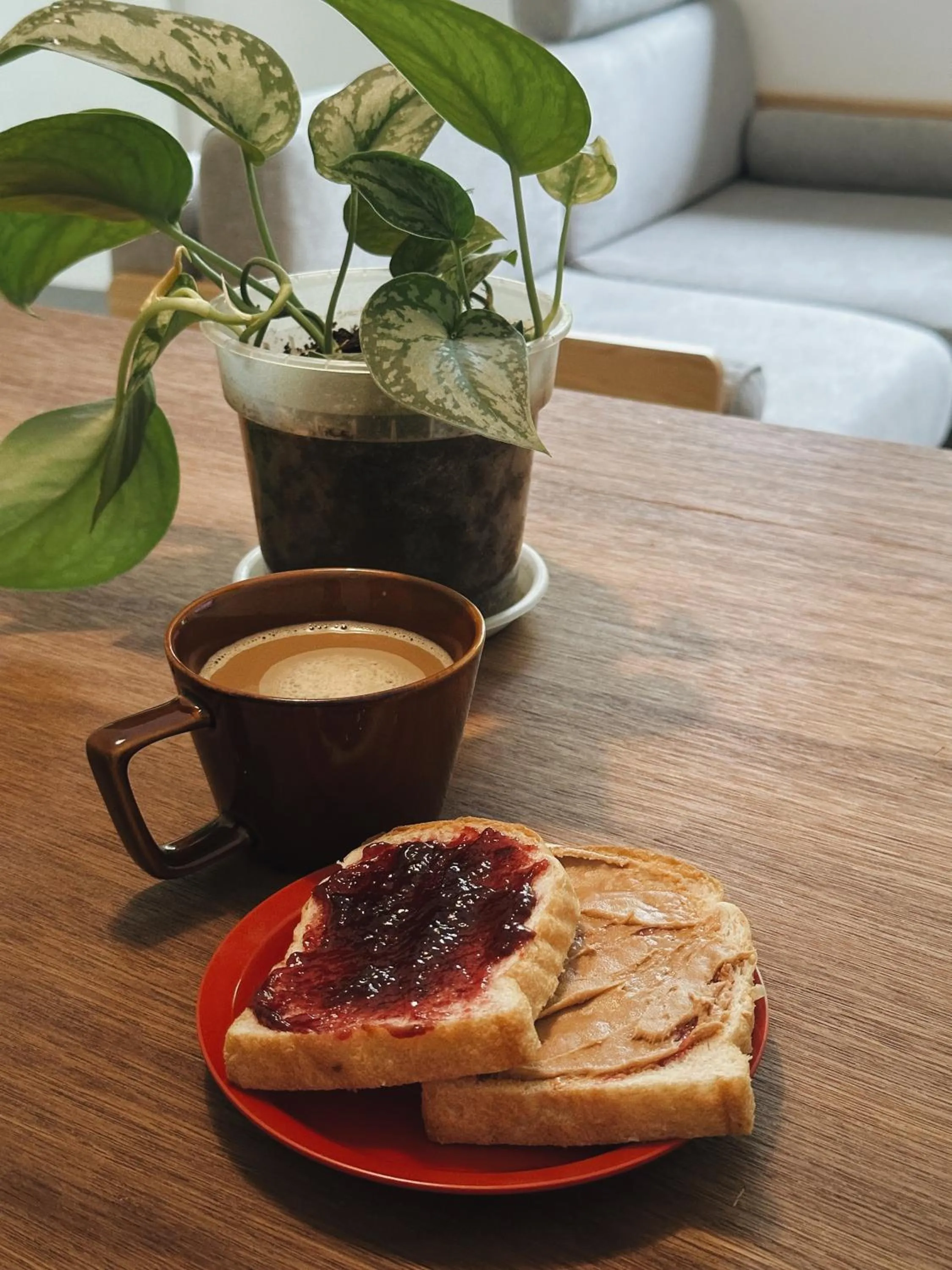 Breakfast in Jiran Hostel Kota Kinabalu