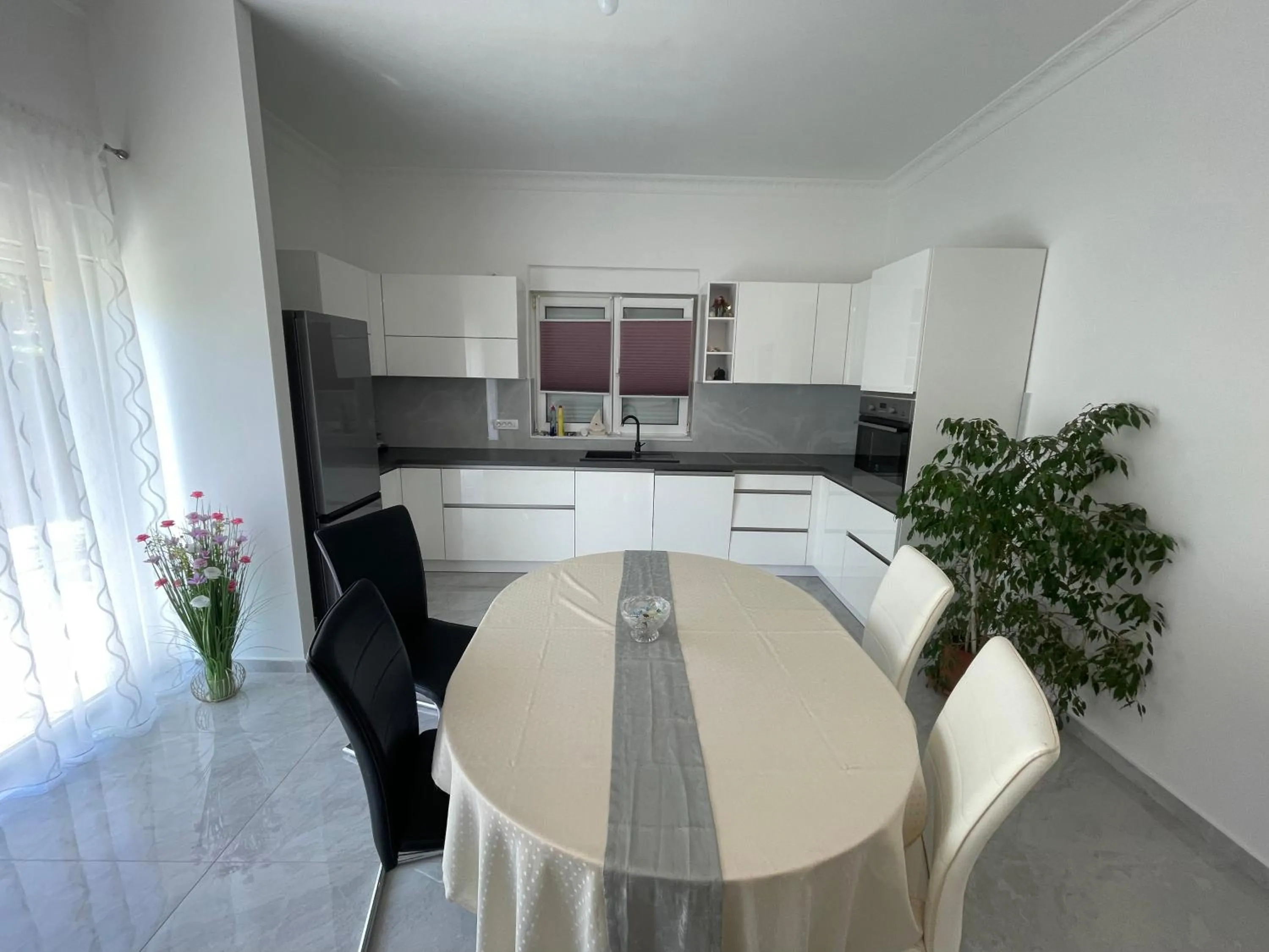Kitchen or kitchenette in Apartments Adria