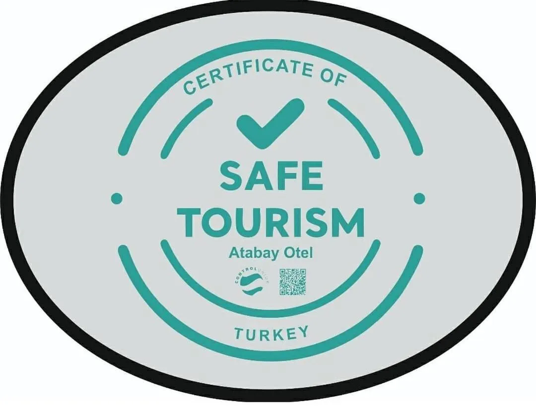 Logo/Certificate/Sign in Hotel Atabay