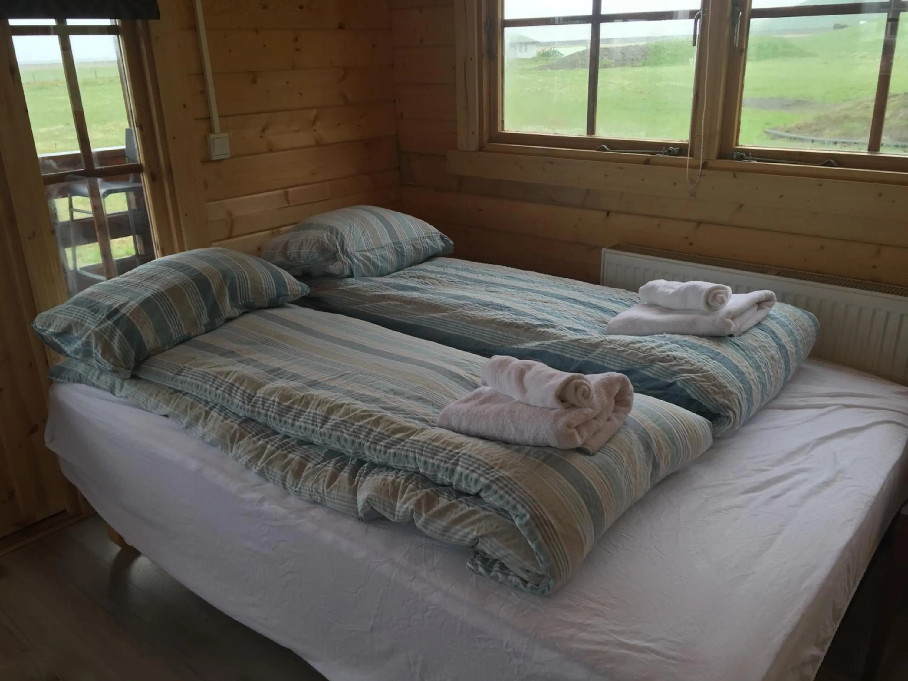 Bed in North Star Cottage