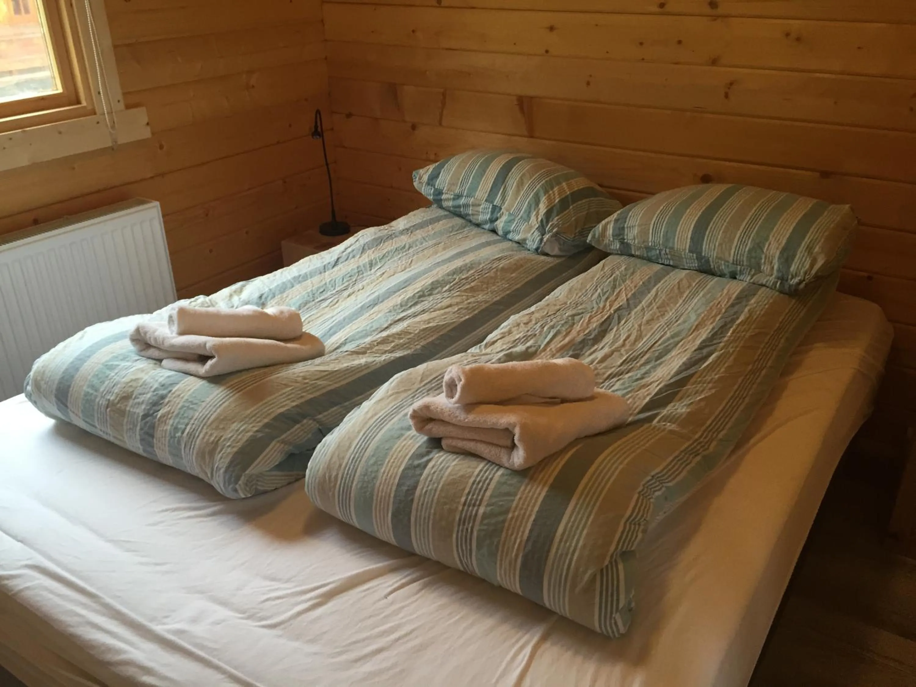 Bed in North Star Cottage