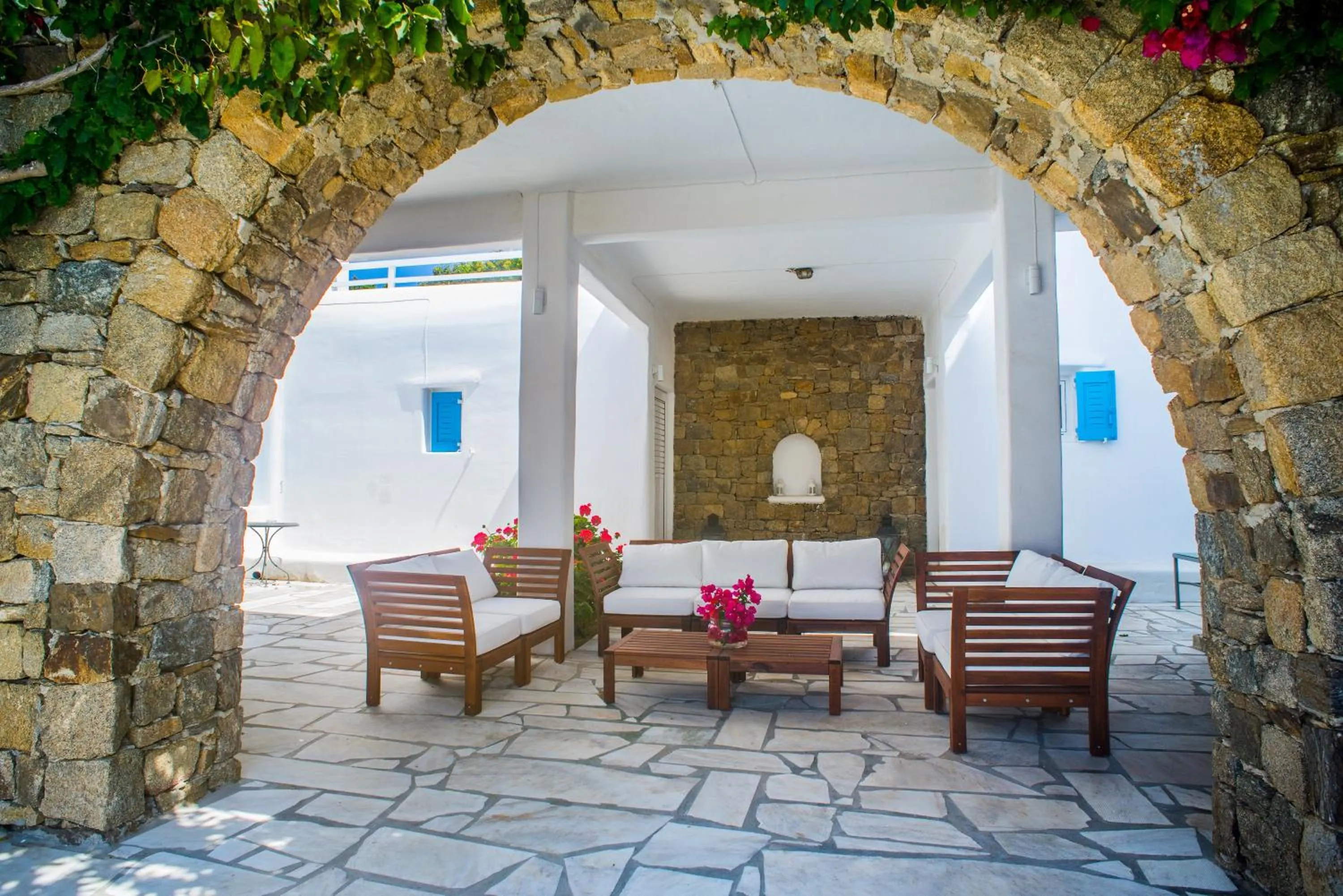 Patio in Aeri Villas & Apartments