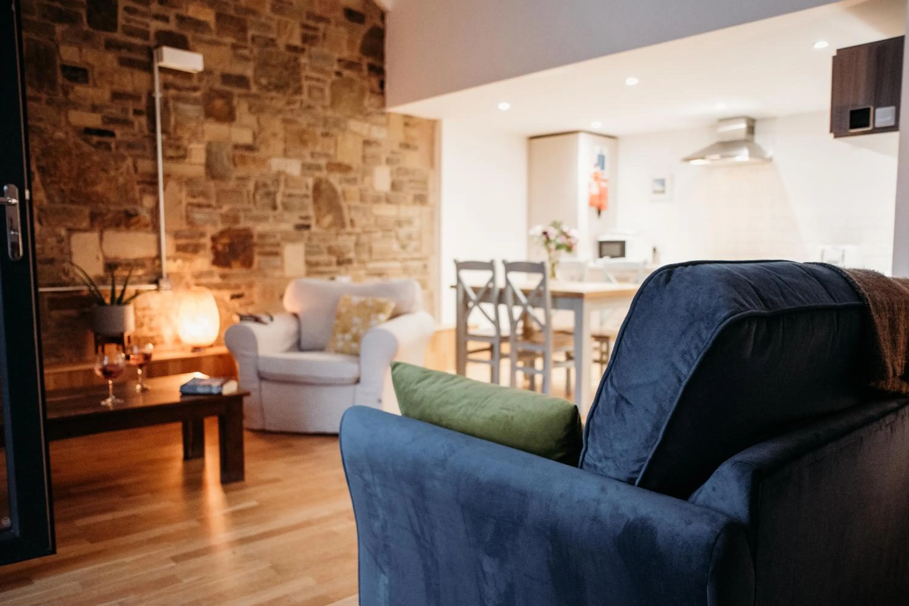 Living room in Rossendale Holiday Cottages & Spa