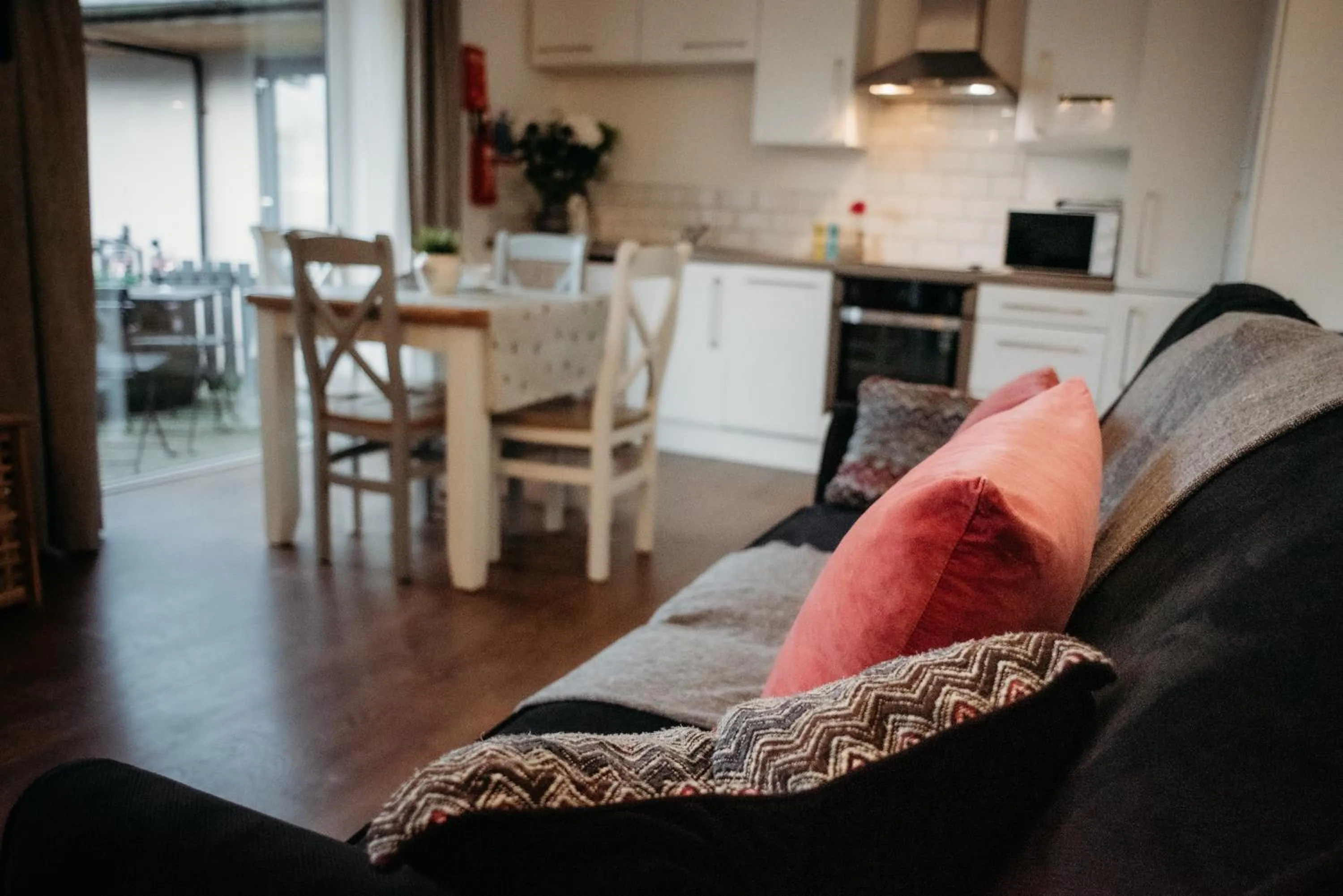 Living room in Rossendale Holiday Cottages & Spa