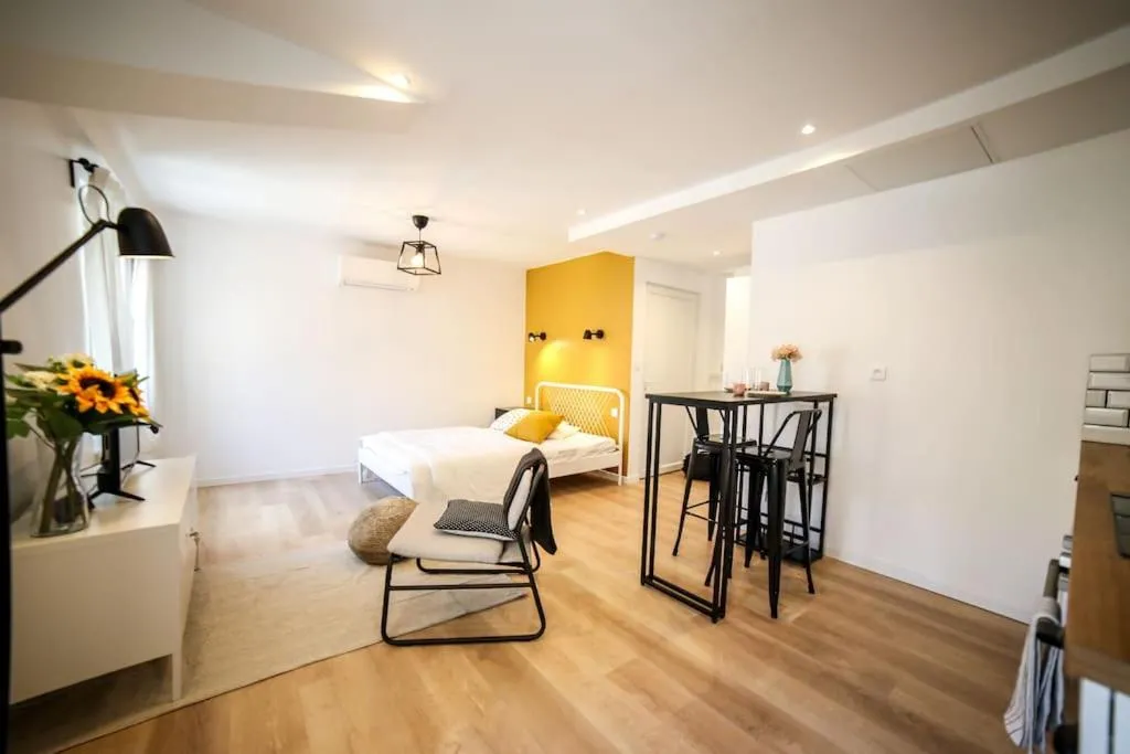 Studio cosy équipé, Centre ville