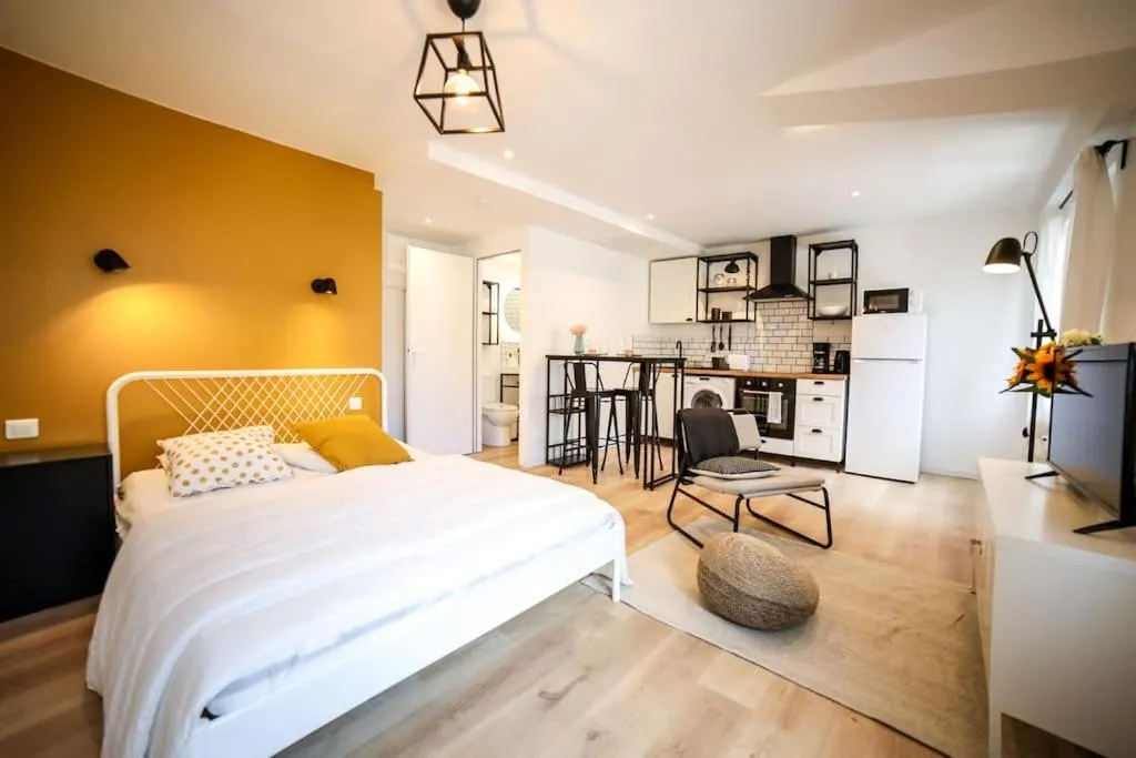 Studio cosy équipé, Centre ville