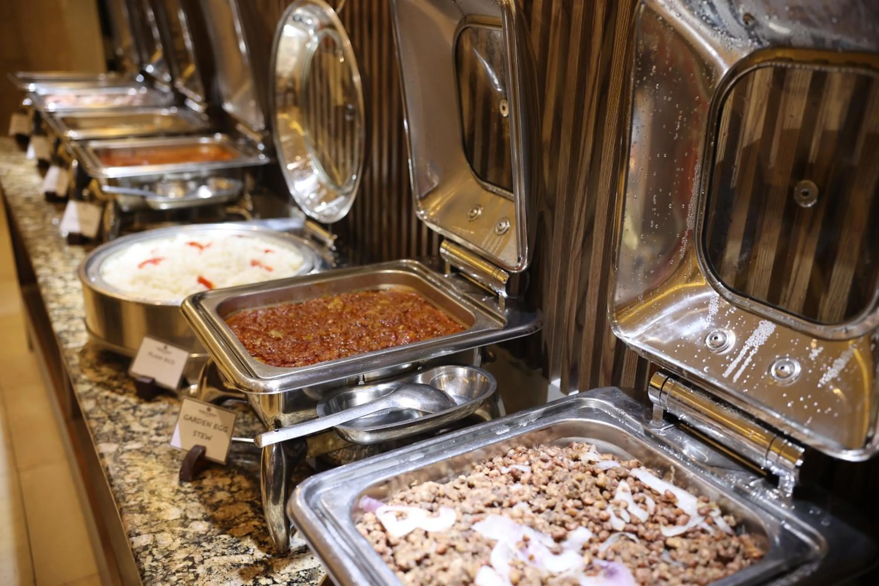 Breakfast in Bolton White Hotel - Abuja