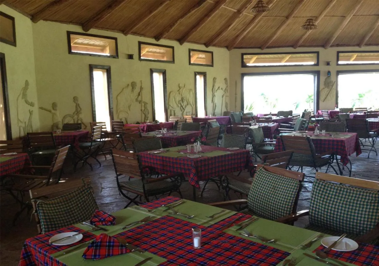 Restaurant/places to eat in AA Lodge Amboseli