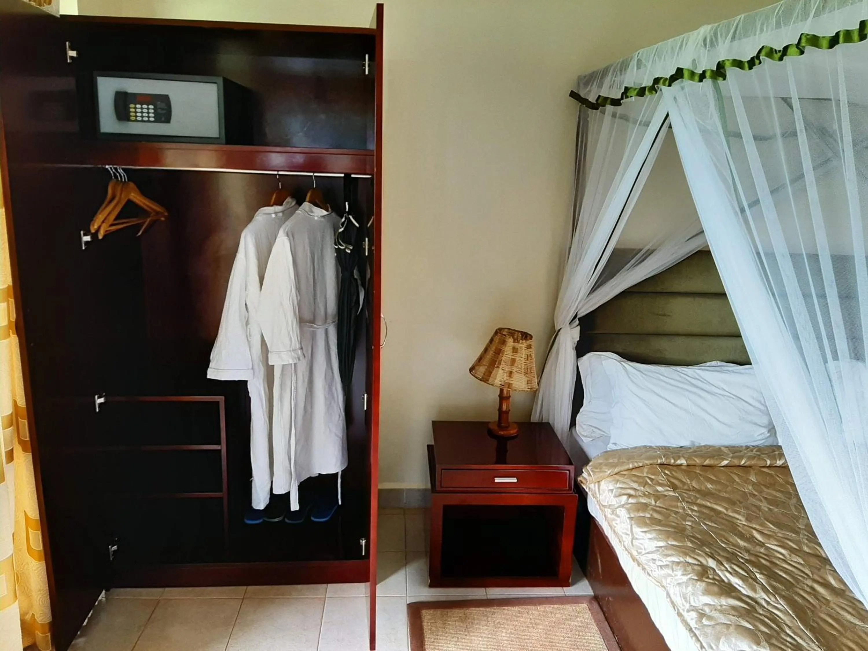 Bed in AA Lodge Amboseli