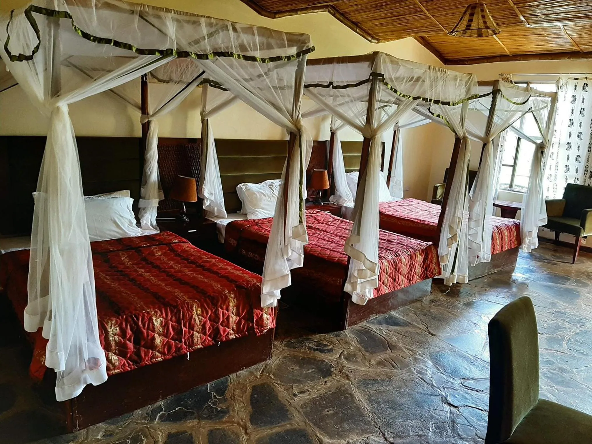 Photo of the whole room, Bed in AA Lodge Amboseli
