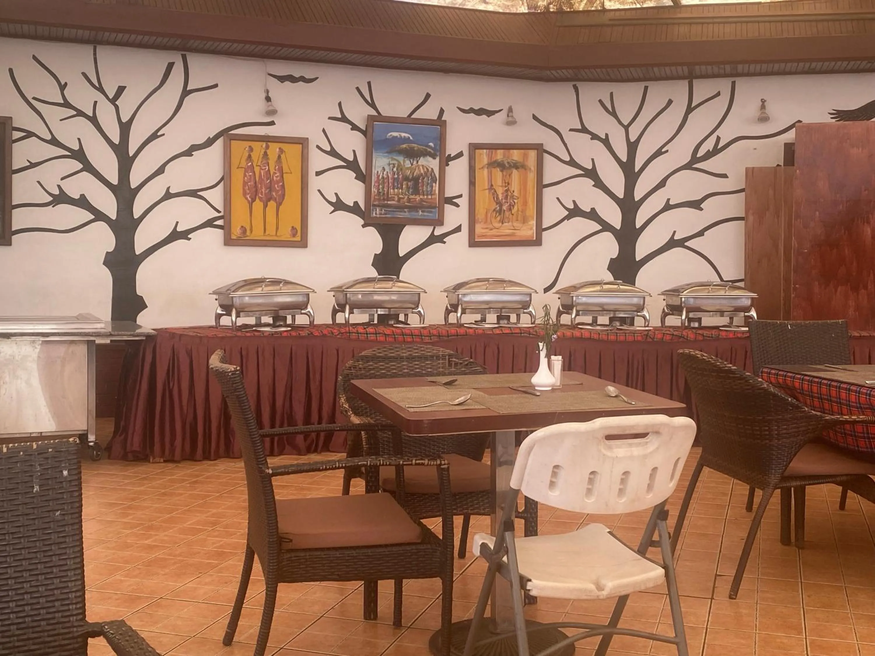 Restaurant/places to eat in AA Lodge Maasai Mara