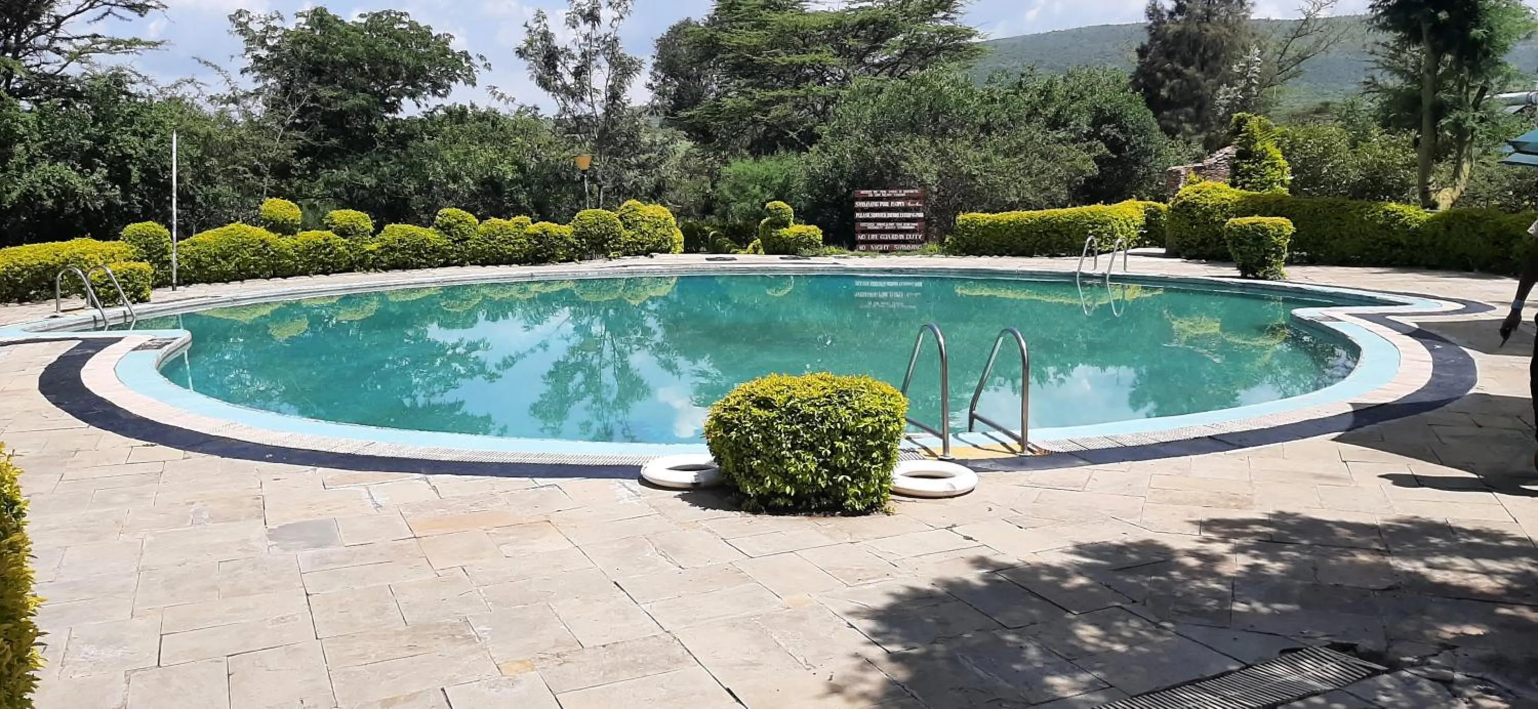 Pool view in AA Lodge Maasai Mara