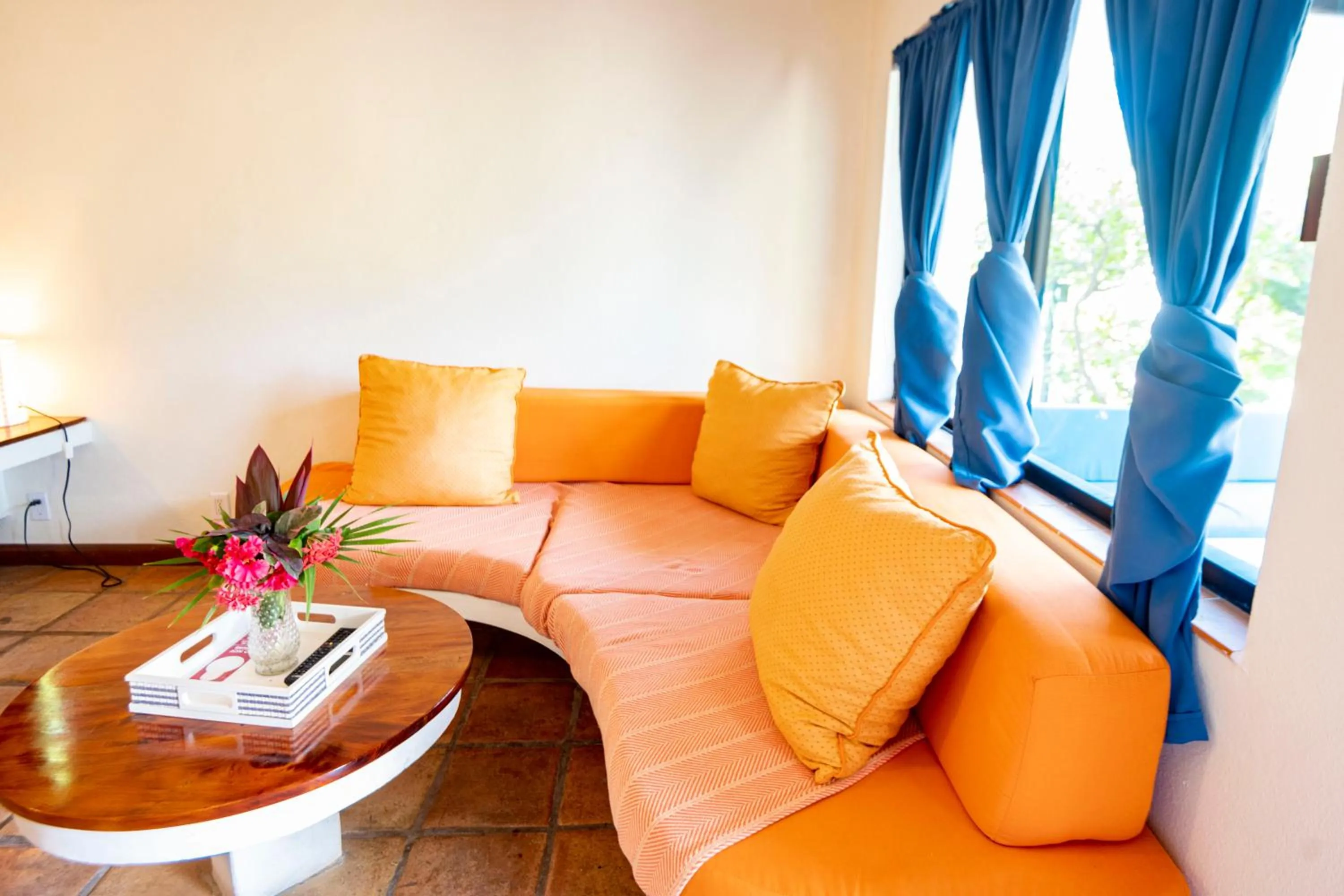 Seating area in Isla Bonita Yacht Club