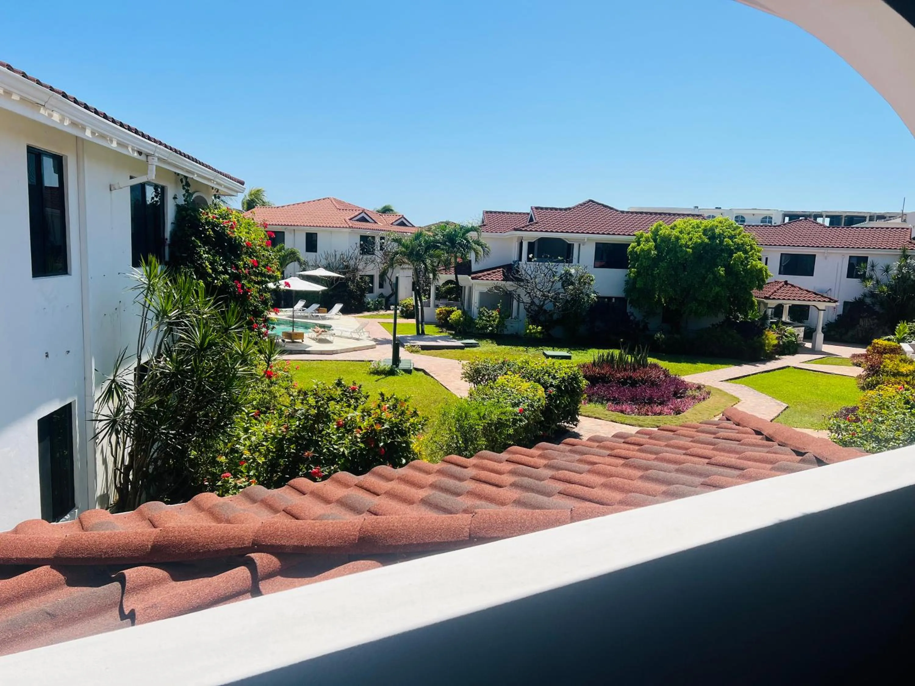 Garden view in Isla Bonita Yacht Club