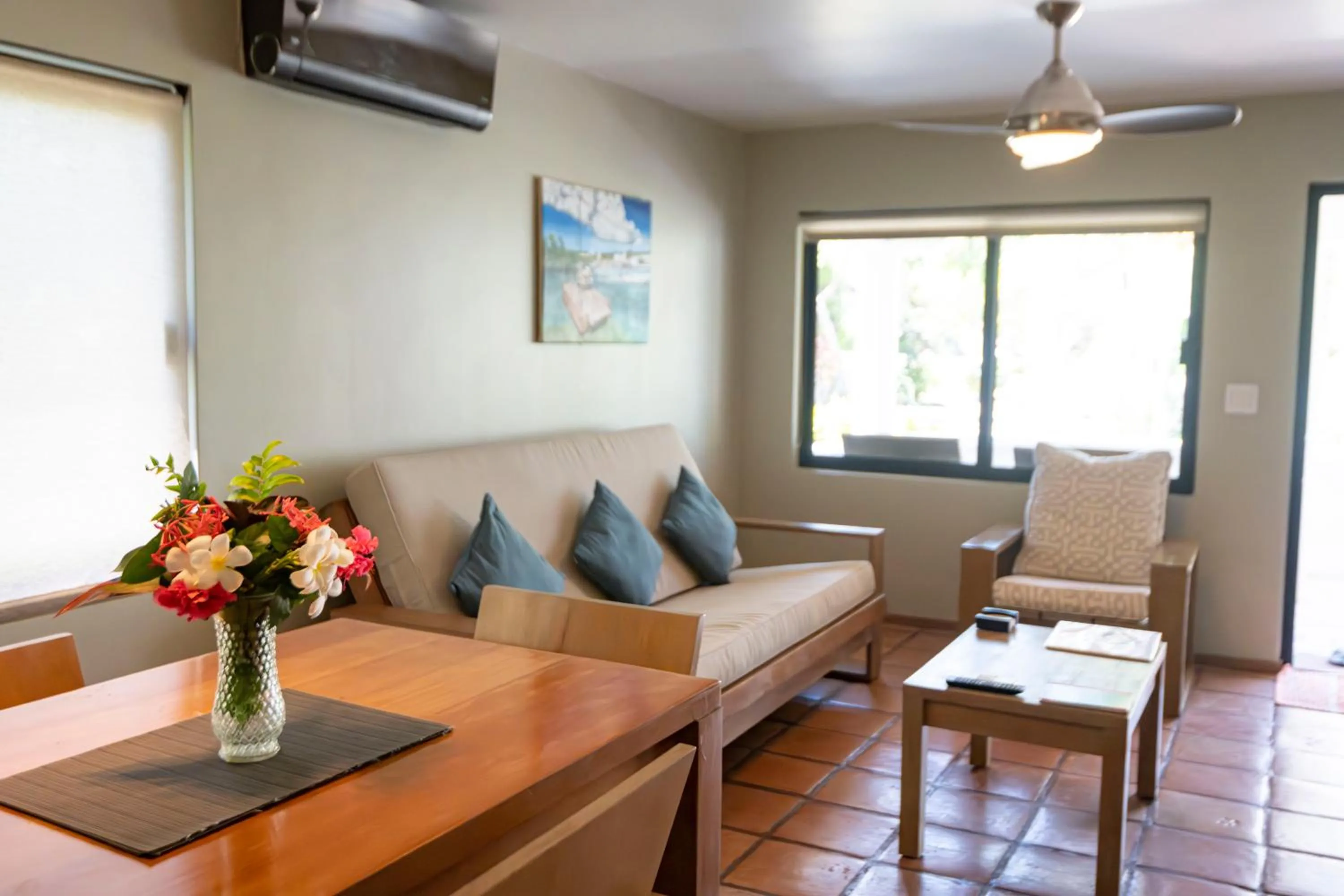 Seating area in Isla Bonita Yacht Club