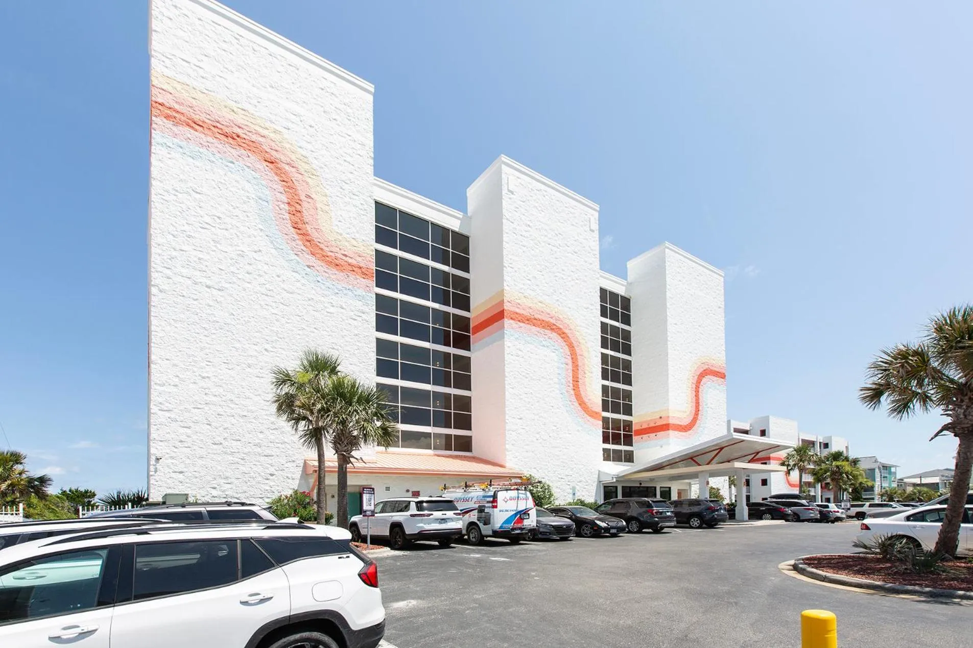 Property building in Golden Sands Carolina Beach Oceanfront, Tapestry by Hilton