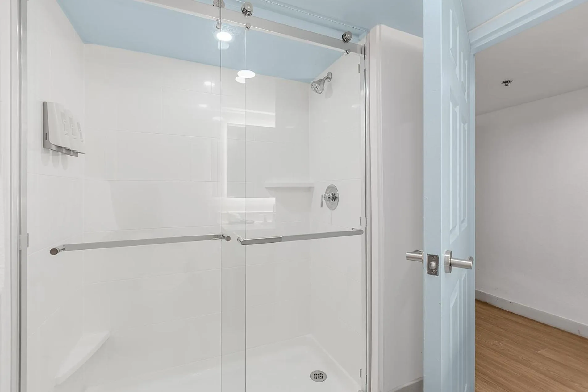 Bathroom in Golden Sands Carolina Beach Oceanfront, Tapestry by Hilton