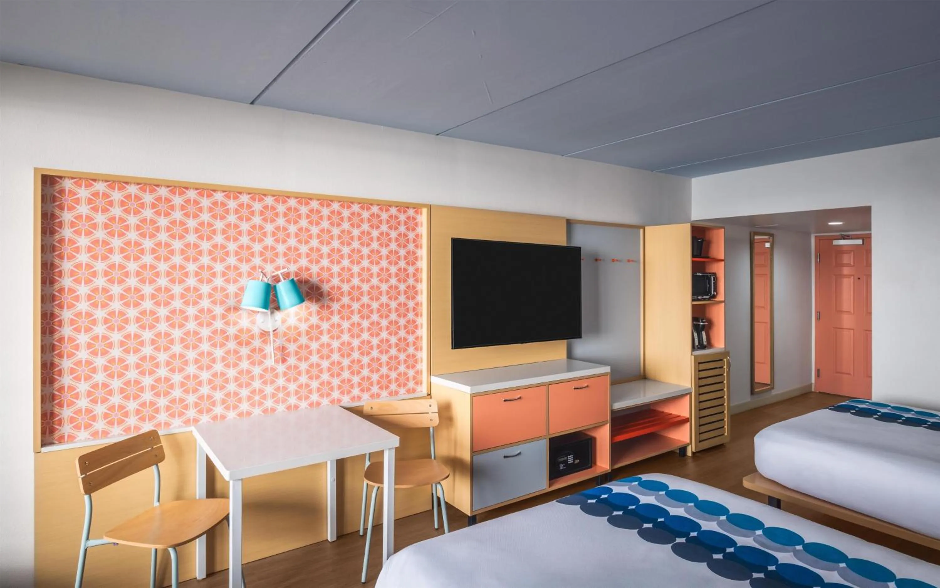 Bedroom, Bed in Golden Sands Carolina Beach Oceanfront, Tapestry by Hilton