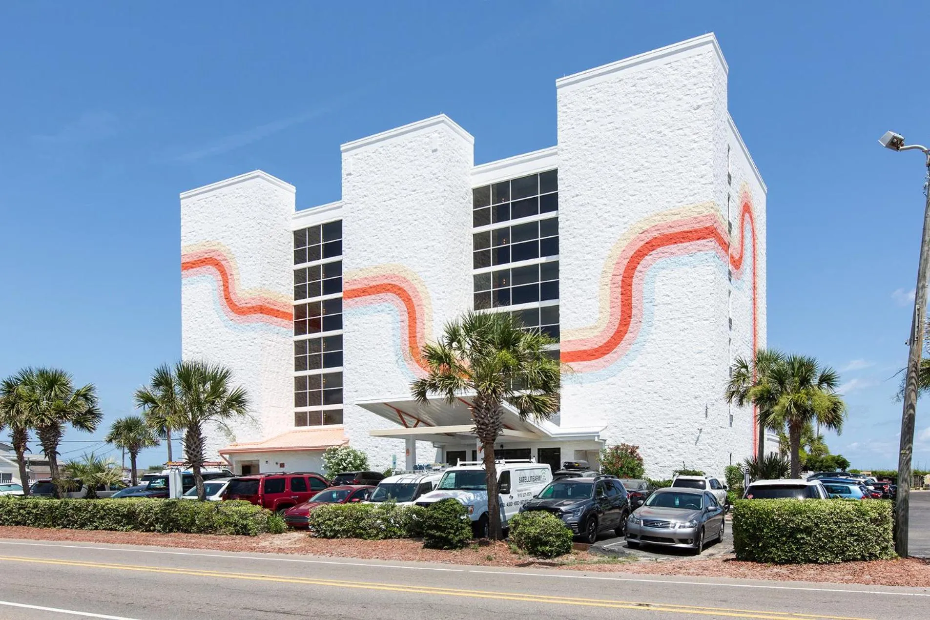 Property building in Golden Sands Carolina Beach Oceanfront, Tapestry by Hilton
