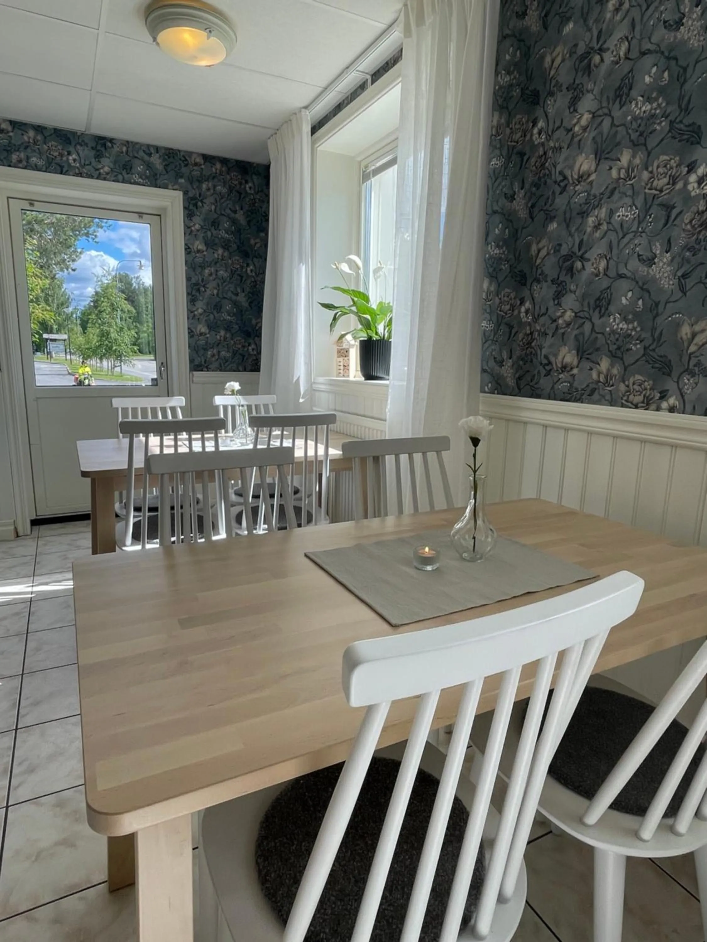 Dining area in Hotell Luspen