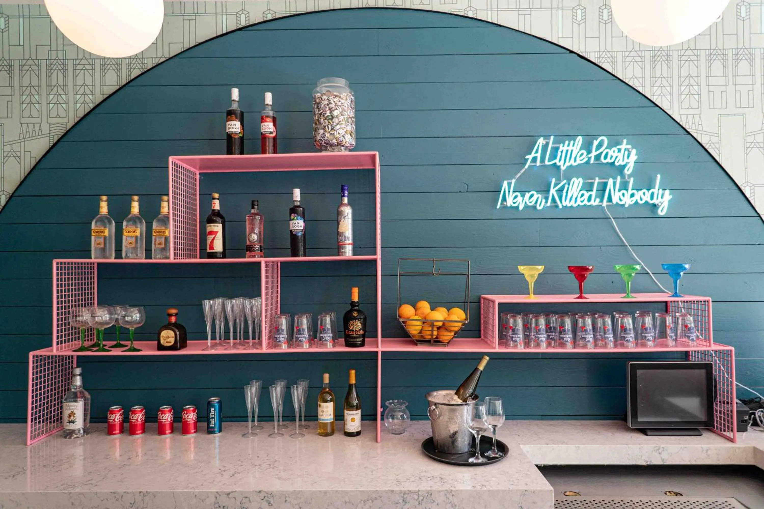 Lounge or bar in Beds n' Drinks