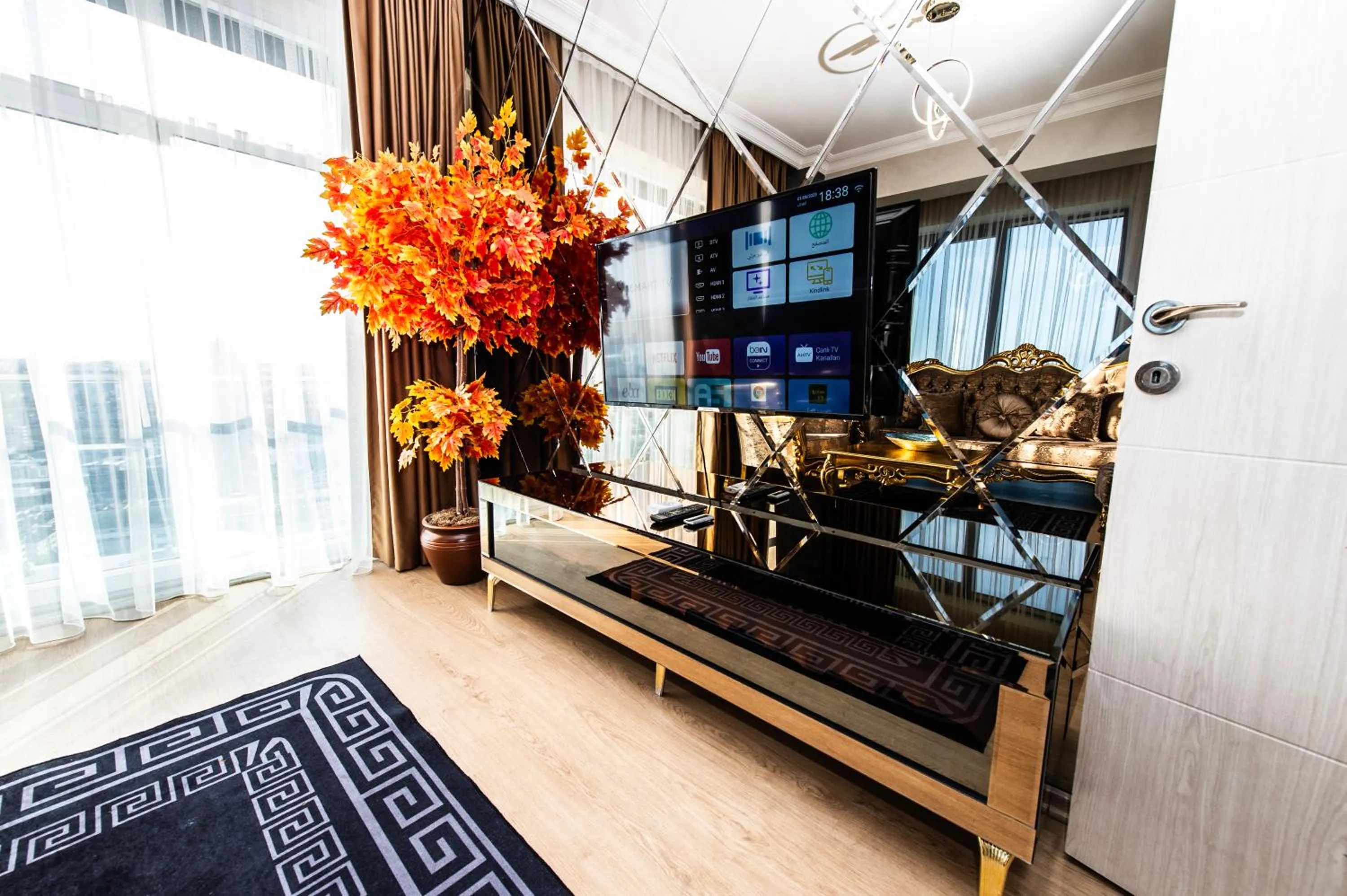 Living room in Blue Vista Houses & Spa