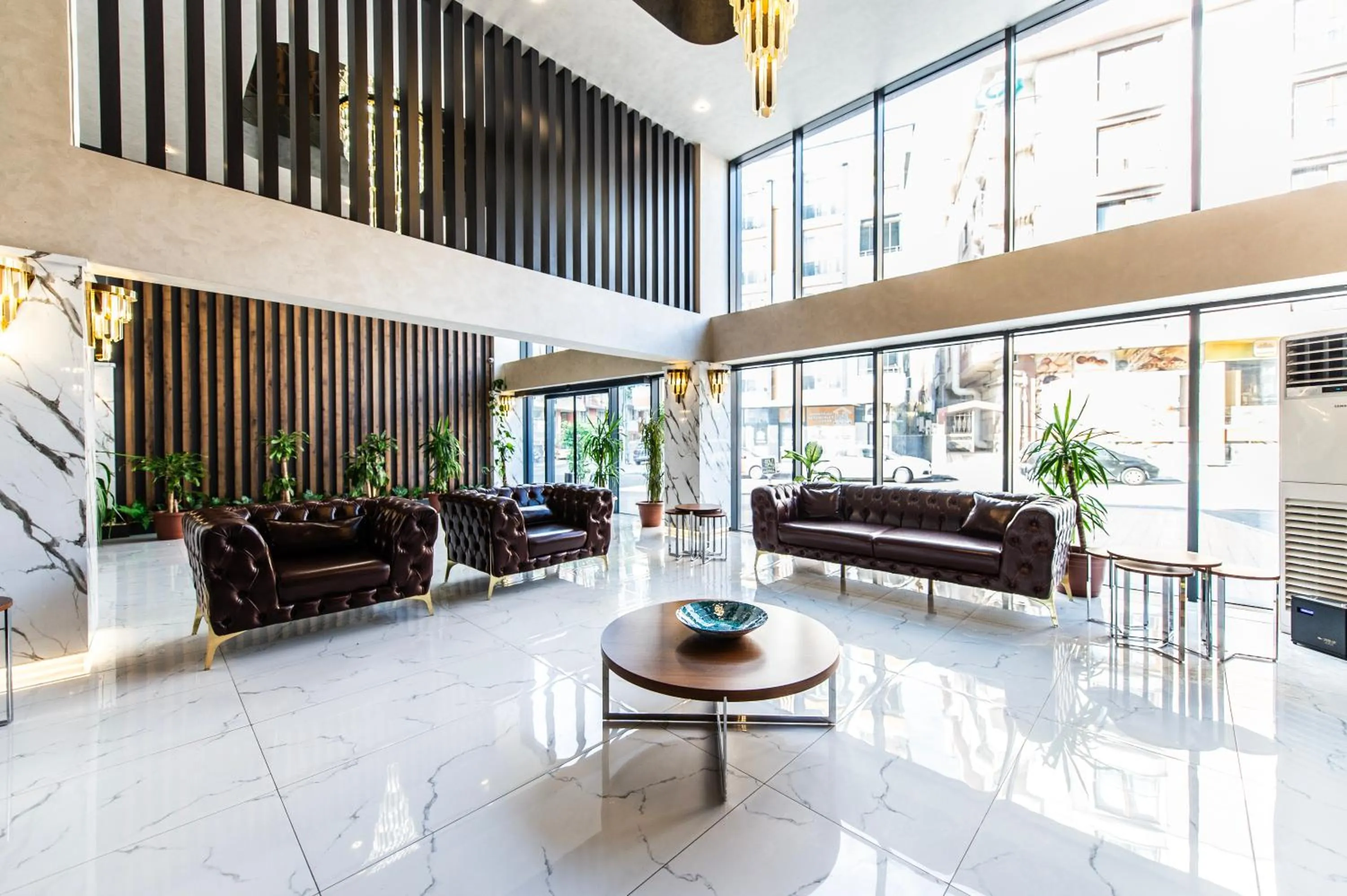 Lobby or reception in Blue Vista Houses & Spa